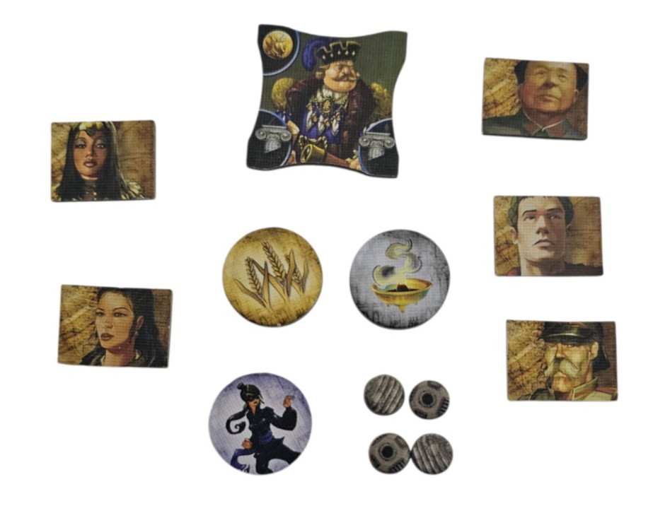Civilization Board Game Strategy Replacement Tokens Coin Culture Market Resource