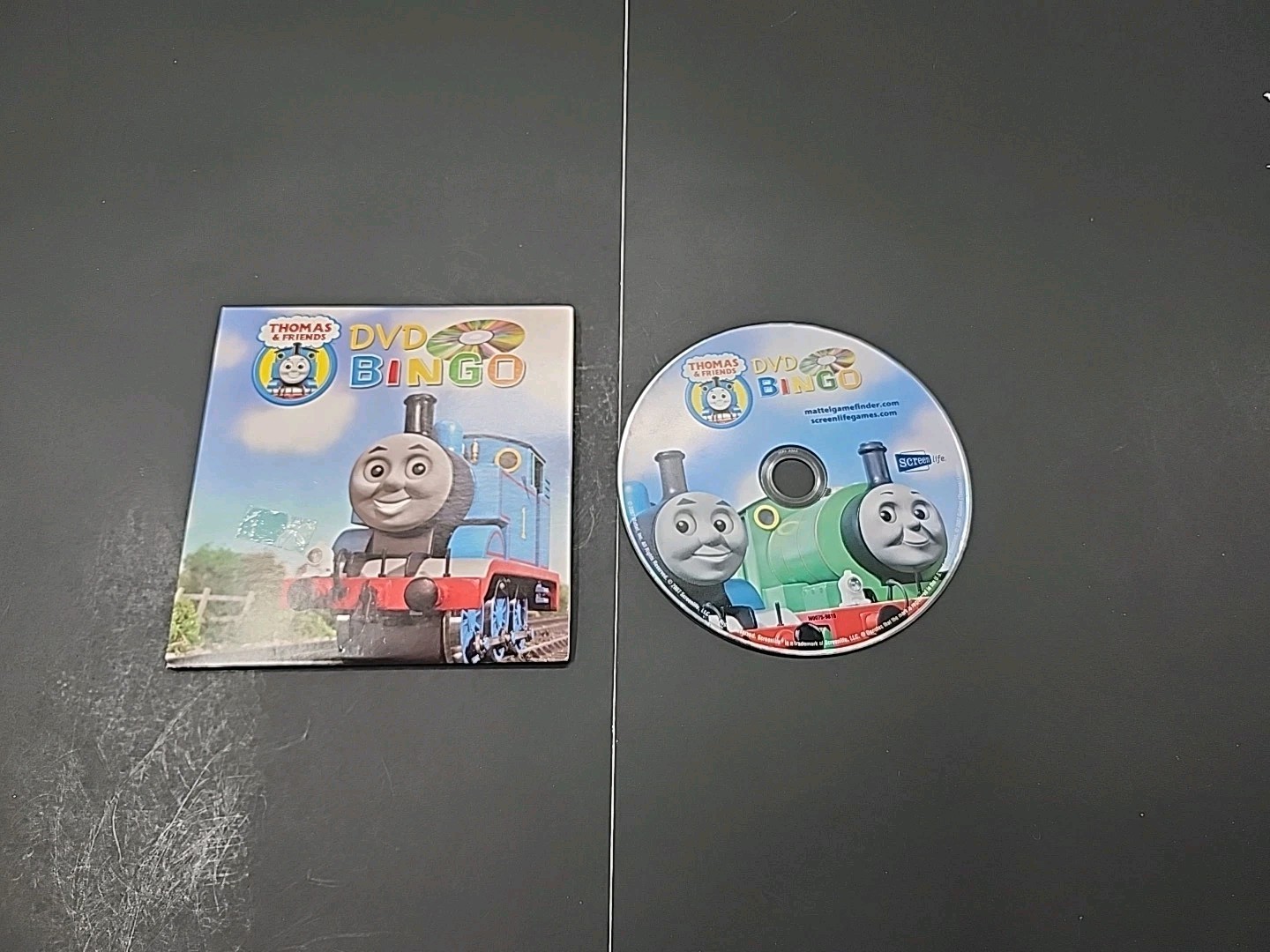 Thomas and Friends DVD Bingo Game COMPLETE ScreenLife 2007 The Tank Engine