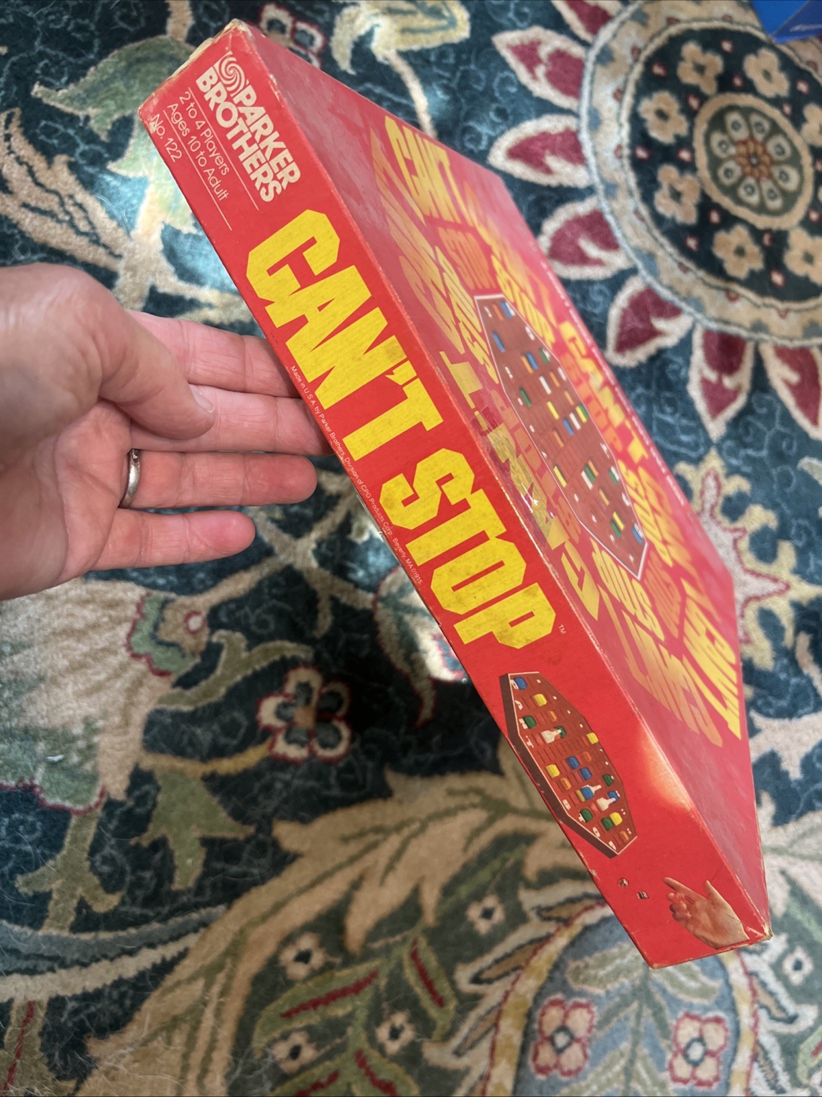 Vintage 1980 Parker Brothers: CAN’T STOP Board Game SEE DESCRIPTION PLEASE!!!