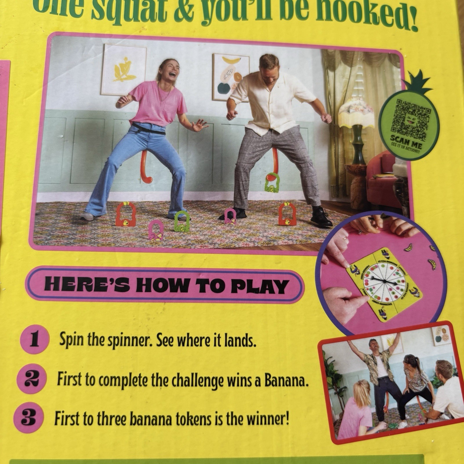 It’s Bananas! the Monkey Tail Game for Kids, Teens and Tipsy Adults, Family fun
