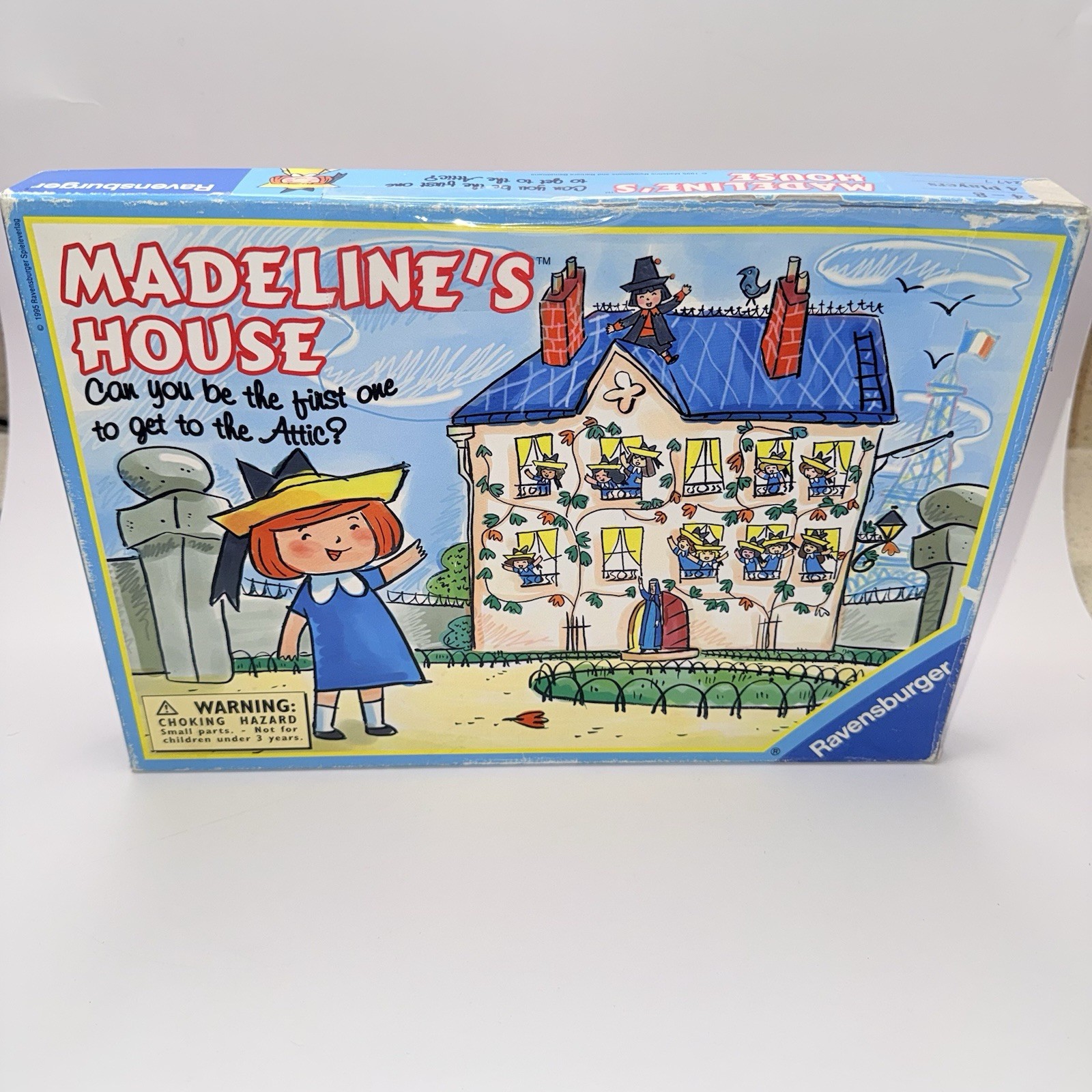 Ravensburger Madeline’s House Vintage 1995 Board Game Made In Germany Incomplete