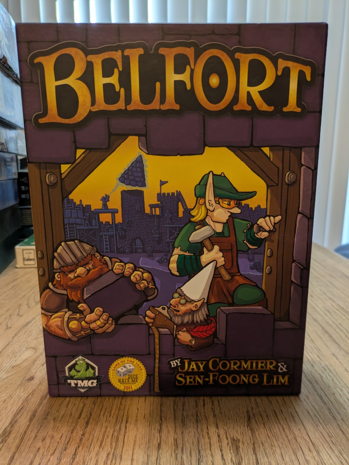 Belfort TMG Board Game Unplayed Unpunched Open New