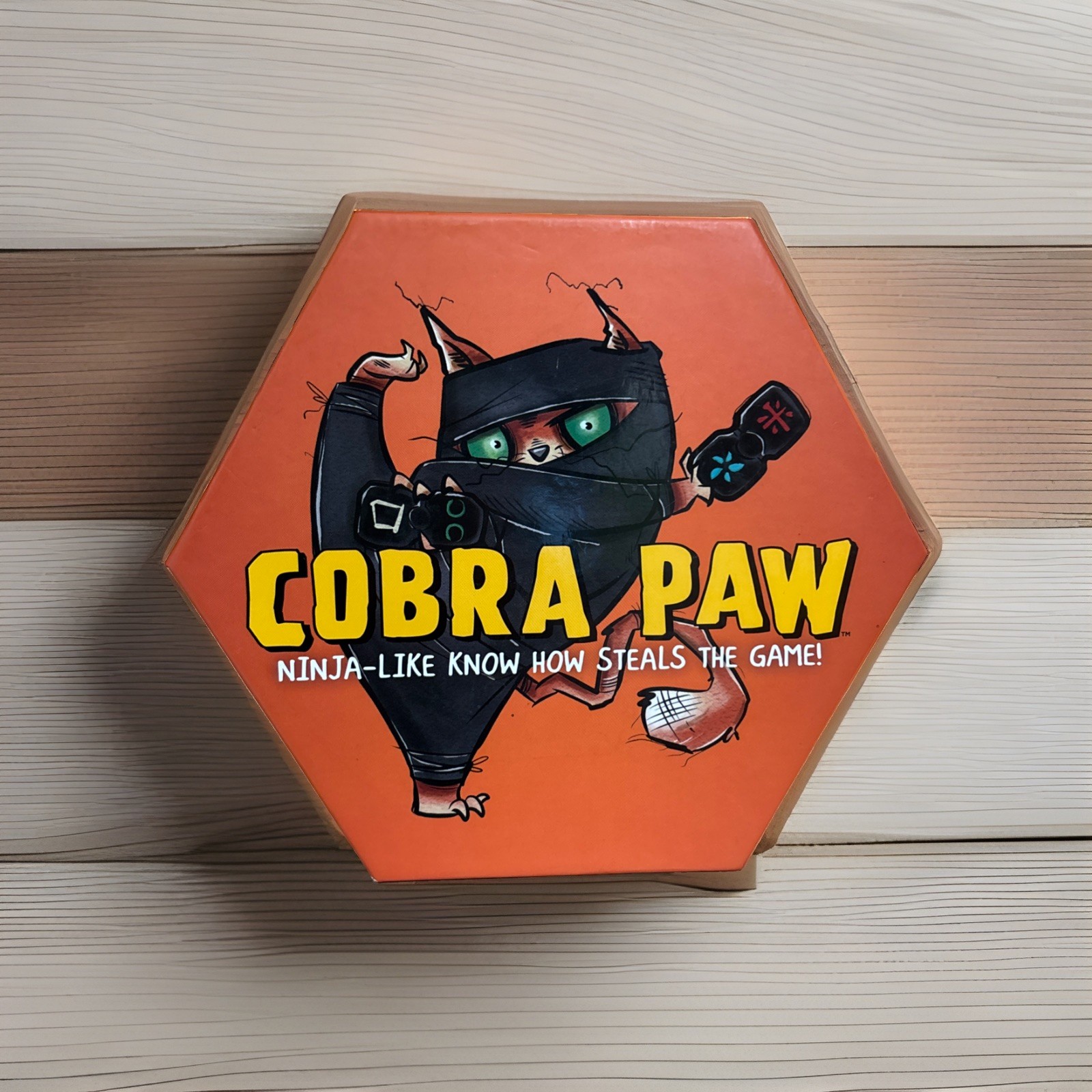 Cobra Paw Ninja Tile Game Bananagrams Master Meow Clawfuku Cat Ninja COMPLETE