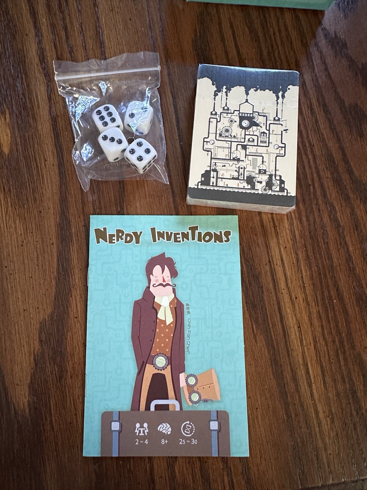 Nerdy Inventions Game (Mayday Games) (Homosapiens Lab) New Open Box