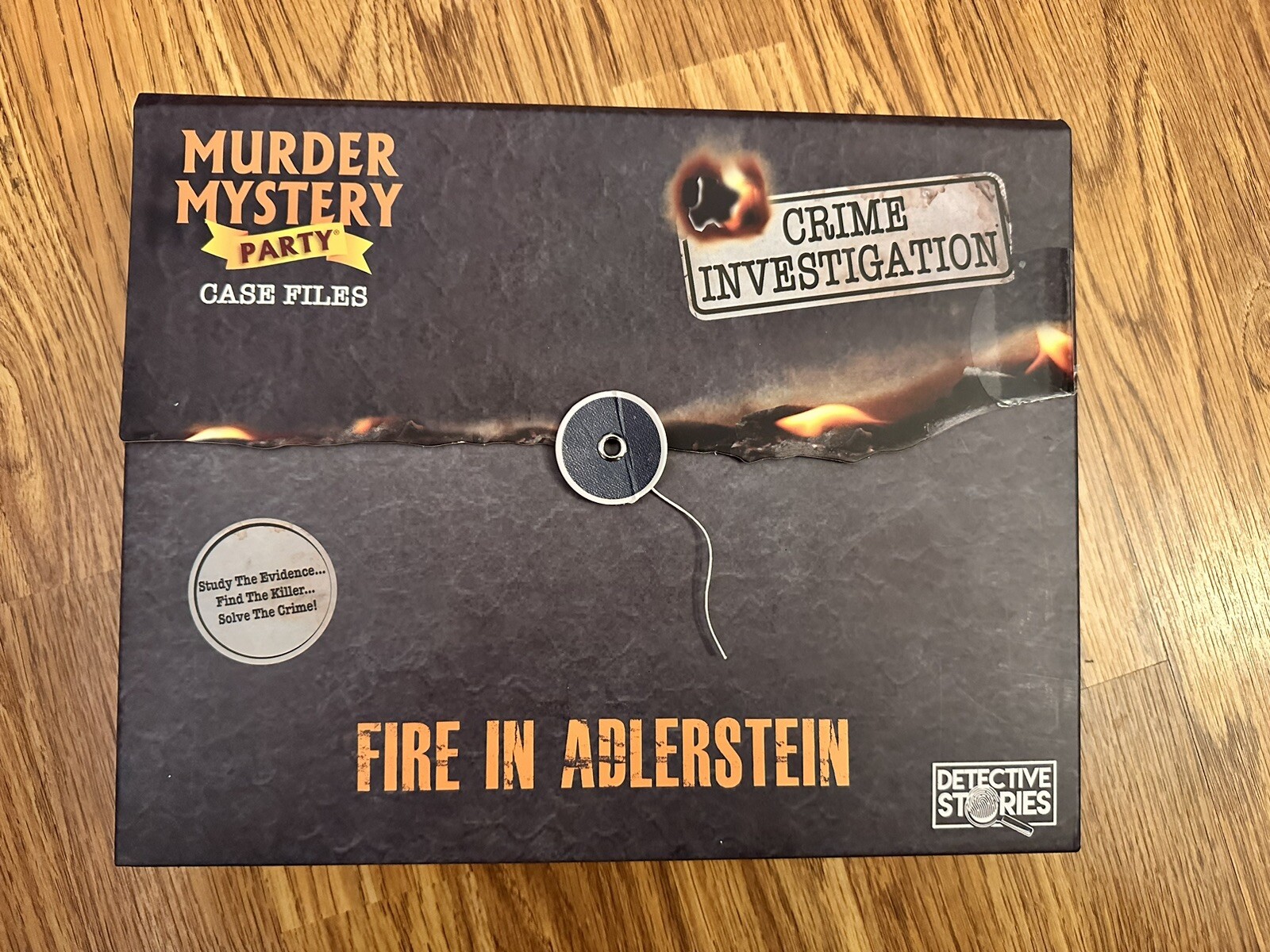 Murder Mystery Party Case Files Fire In Adlerstein The Game