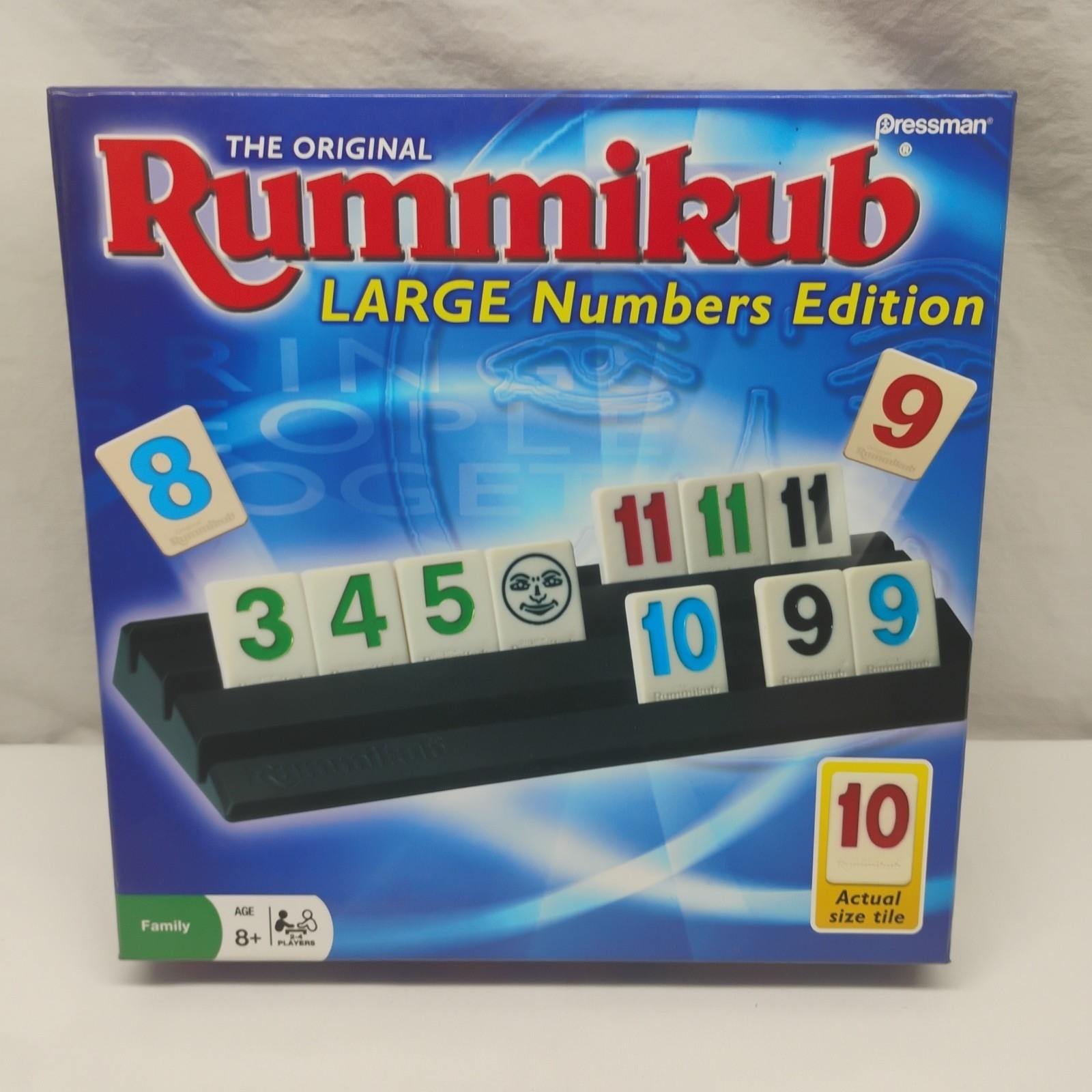 Pressman Rummikub Large Number Edition Family Board Game 2012 Complete