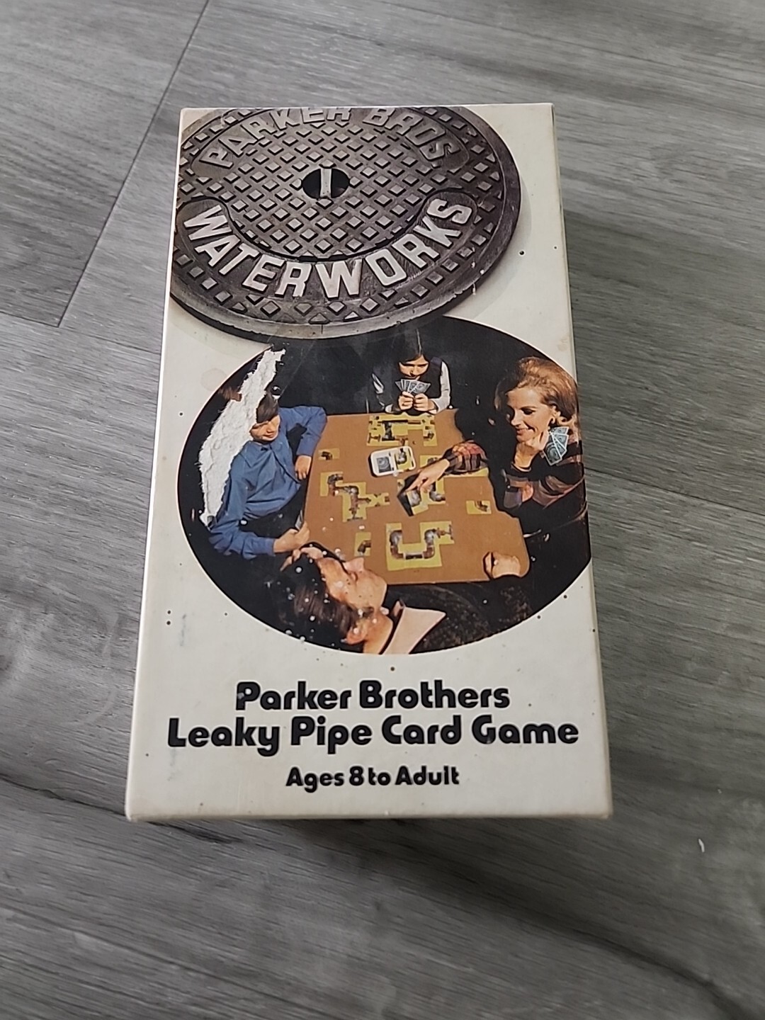 Waterworks Card Family Game Parker Brothers 1972 complete EUC Vintage