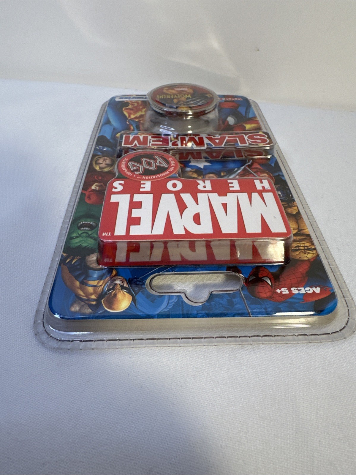 Marvel Heroes Wolverine POG Slam’em 2006 Funrise New Sealed