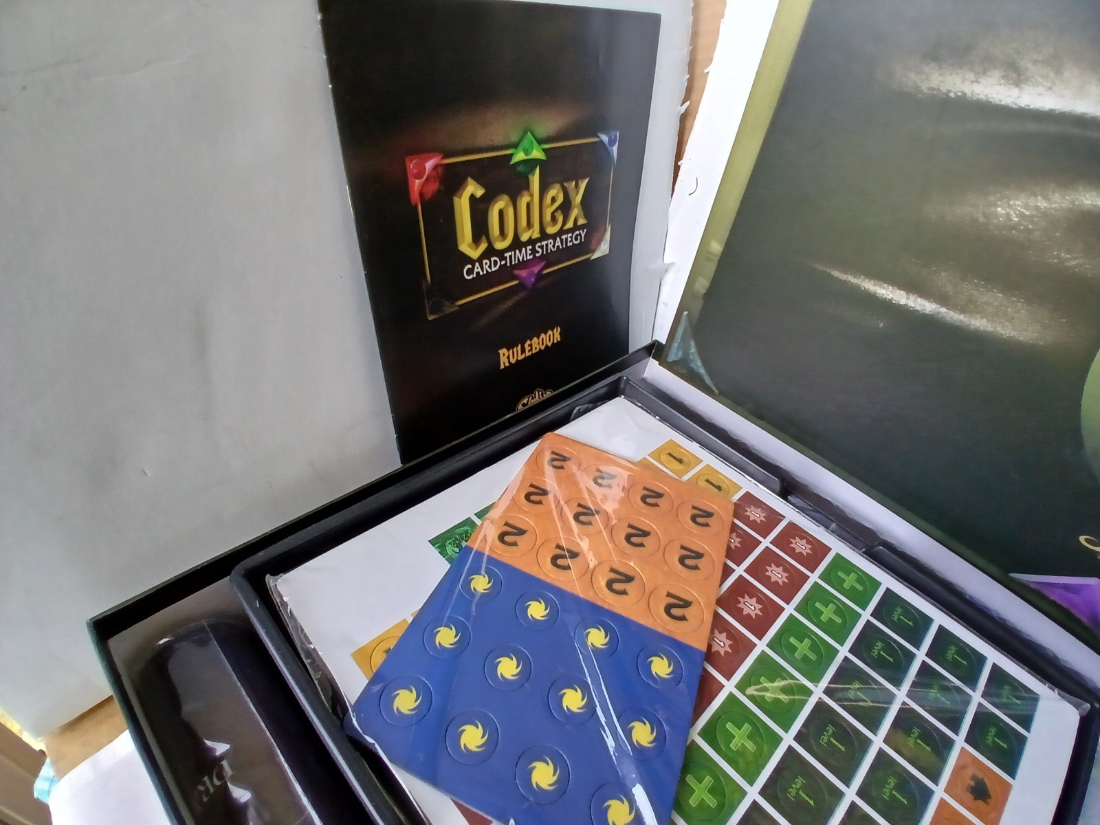 Codex Deluxe Set Board Game Sirlin Games Never Used Condition Free Ship 6526