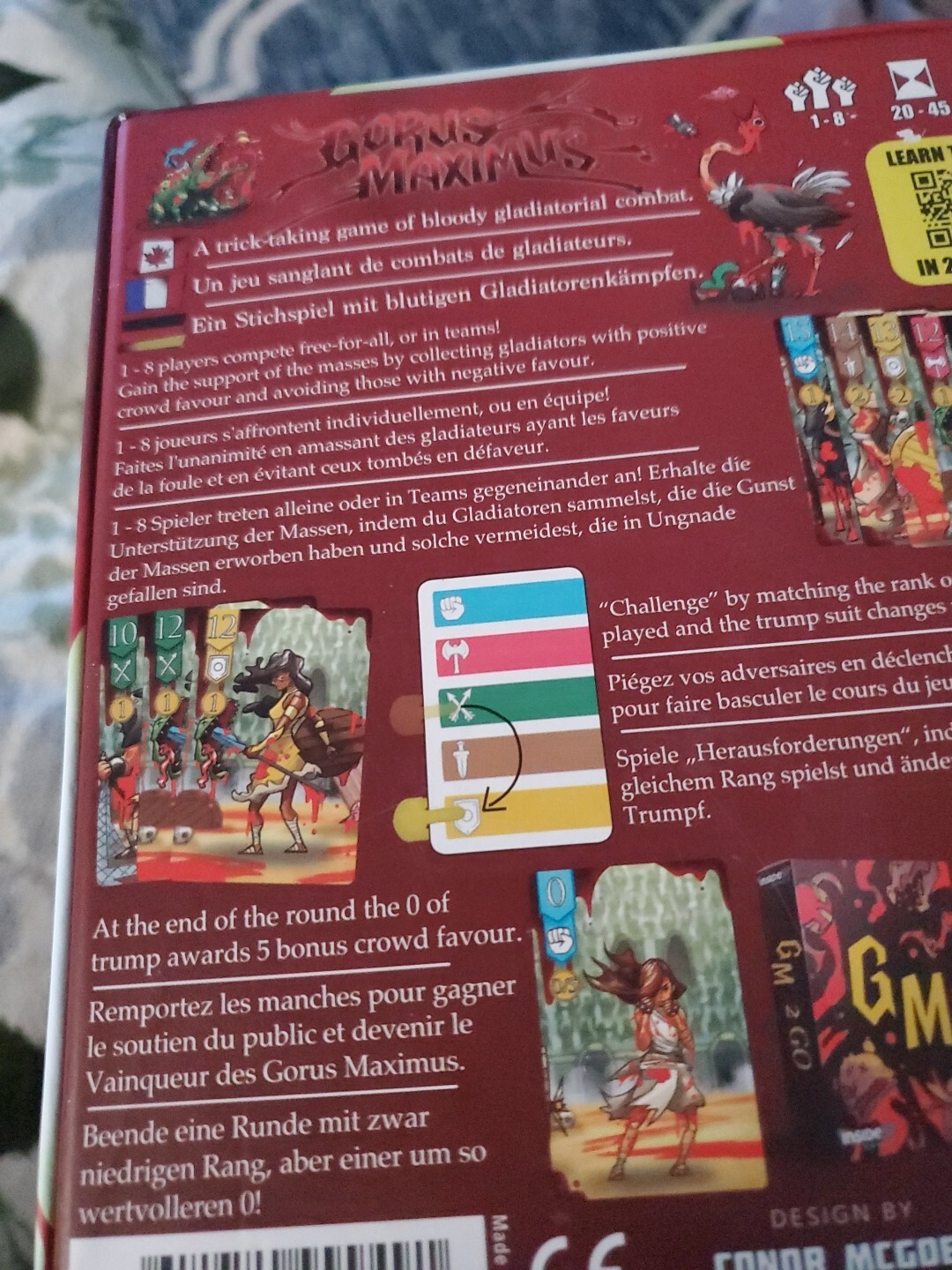 Inside Up Games Board Game Gorus Maximus