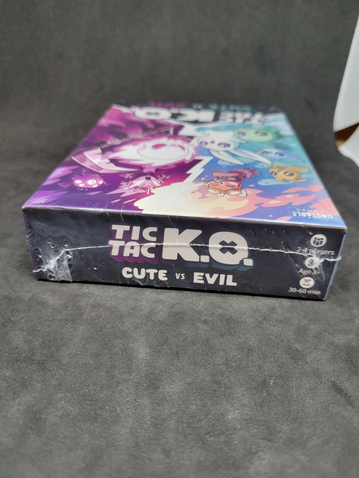 Tic Tac KO Cute vs Evil Card Game NEW 8+ K.O. 2-4 Players Unstable Games
