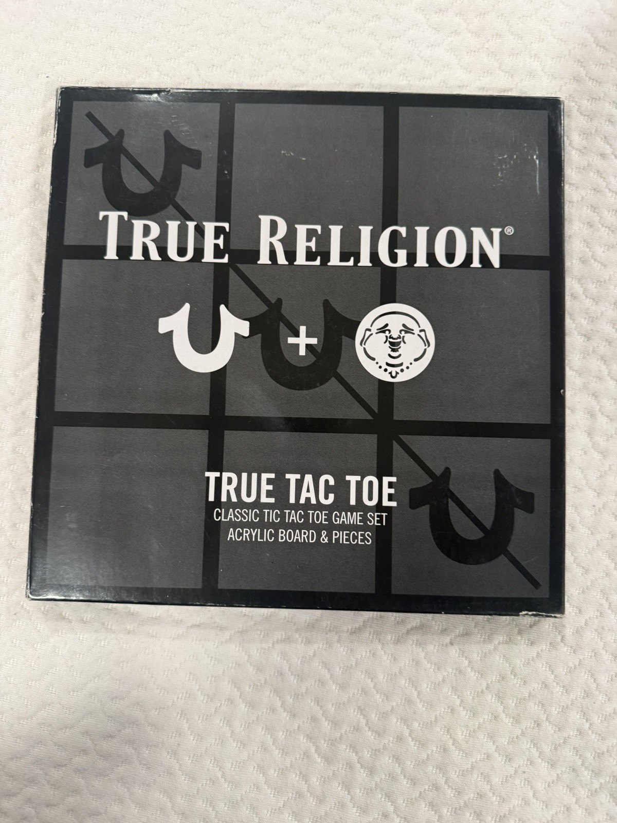 True Religion Classic Tic Tac Toe Set Family Game New In Box Sealed