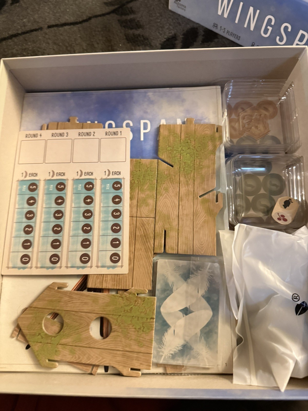 Wingspan Board Game Stonemaier Bird Strategy Engine Build New But Opened