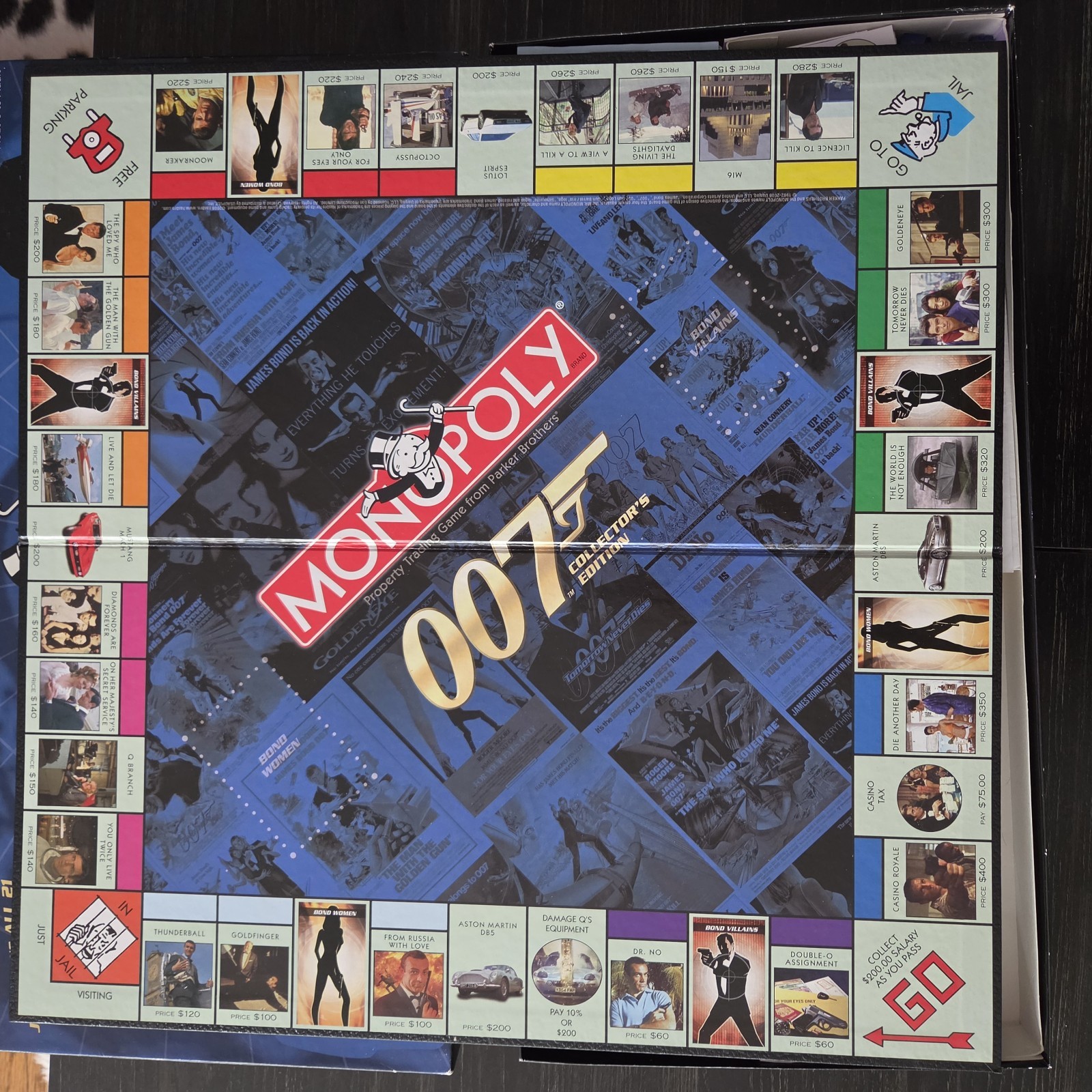 James Bond 007 Collector’s Edition Monopoly Hasbro 2006 Board Game