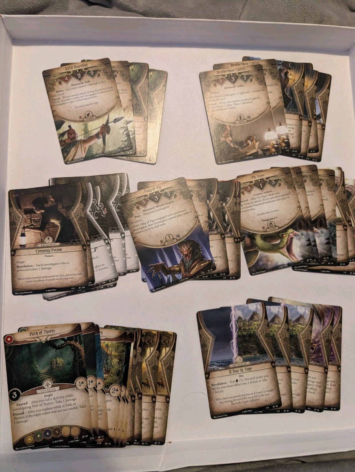 Arkham Horror LCG The Forgotten Age Deluxe Encounter Sets