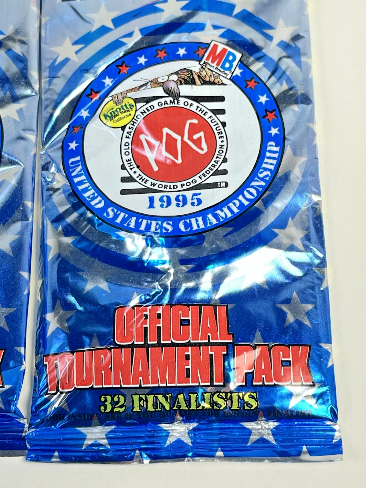 Vintage Pogs World Pog Federation 1995 US Championship Tournament Pack X2 Sealed