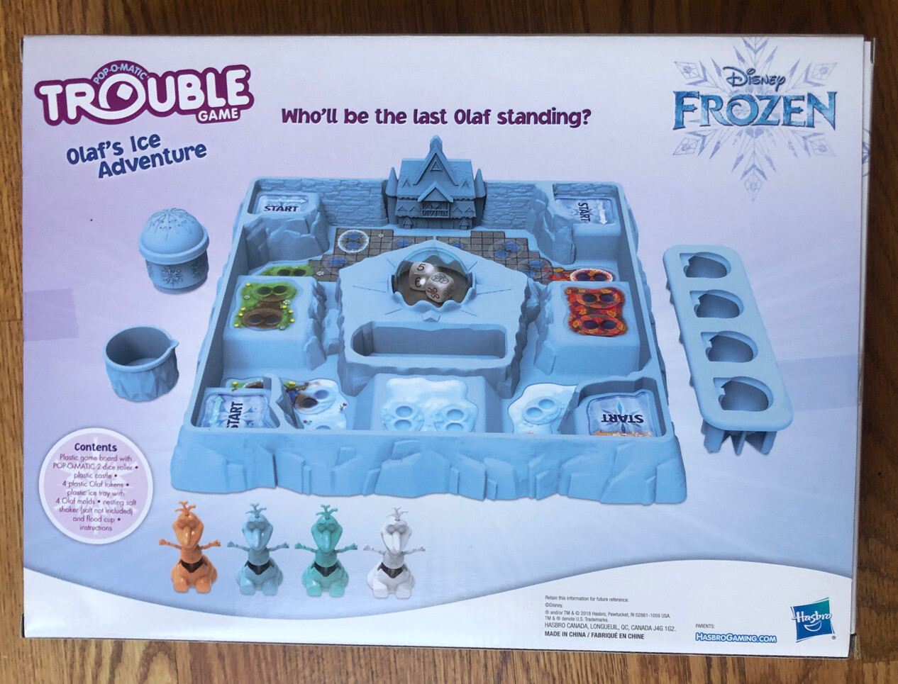 Trouble Disney Frozen Olaf’s Ice Adventure Game for Kids Ages 5 and Up