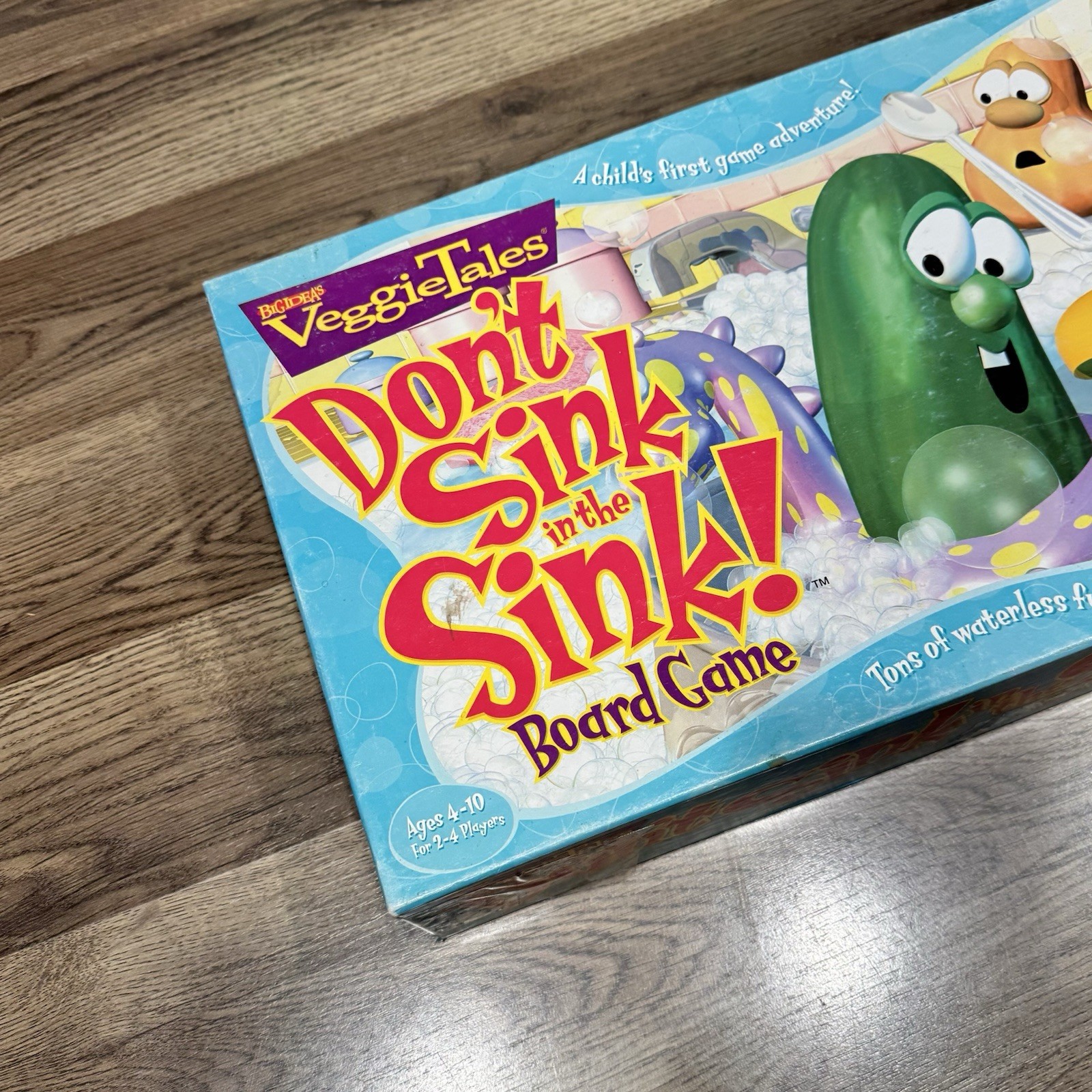 VeggieTales Don’t Sink in the Sink Game Talicor Complete Working Vintage 1999
