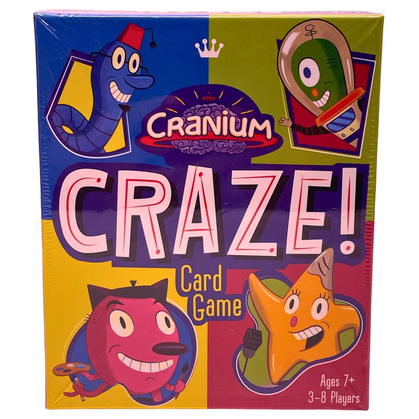 Cranium Craze! Family Card Game Ages 7+ 3–8 Players New