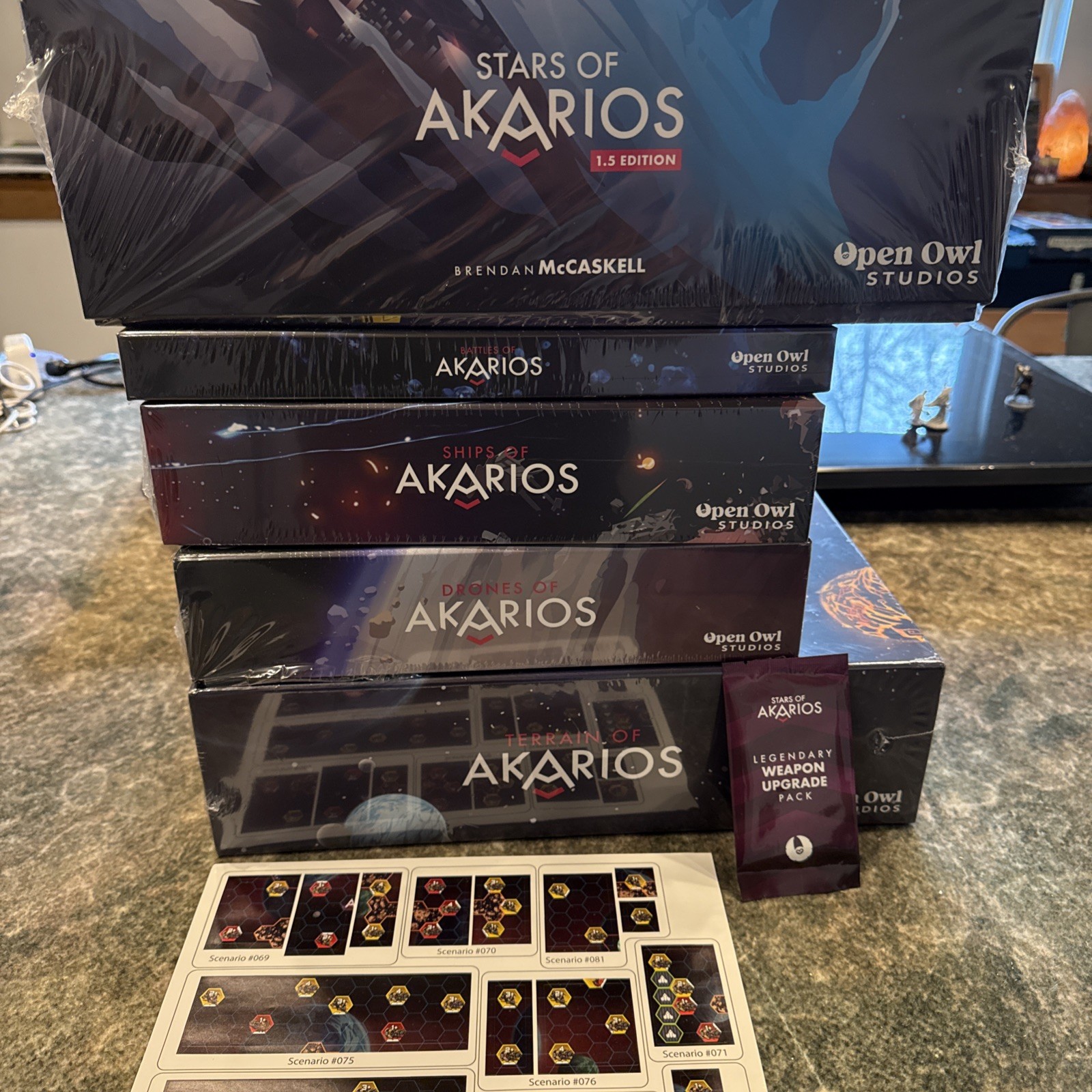 OOMM Games Stars of Akarios Tabletop Board Game
