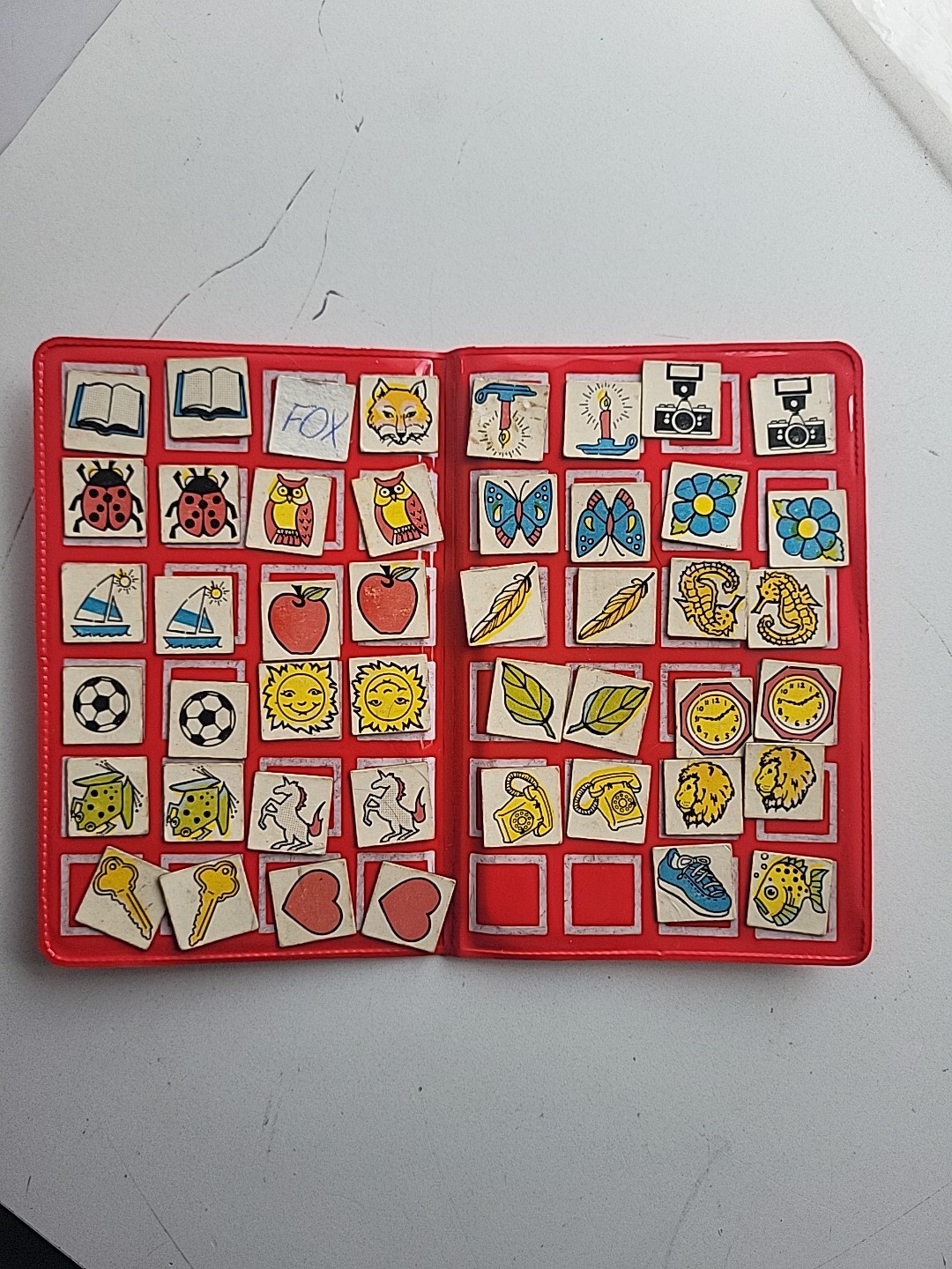 Travel Magnetic Hip Hugger Pocket Size Board Game Car Bingo Match-Up – Plz Read
