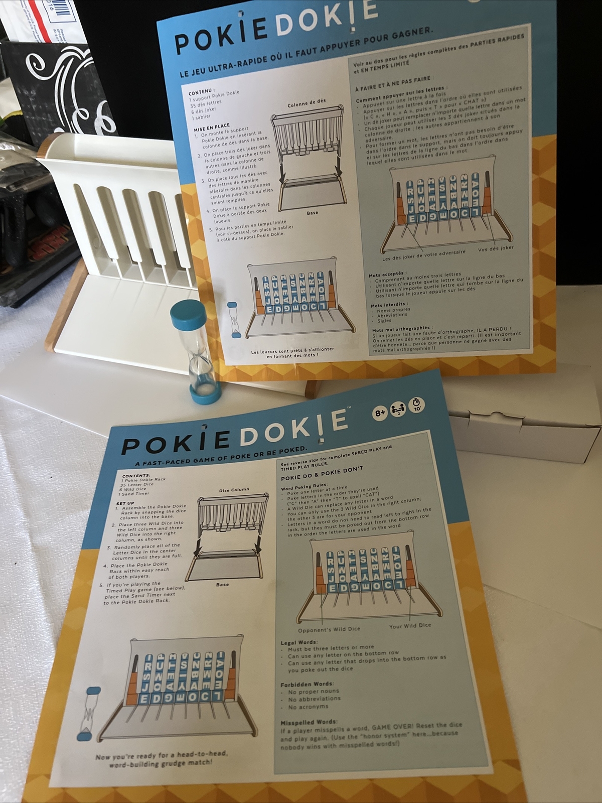 Pokie Dokie Game by Marbles Brain Workshop – 2 Player Word Game