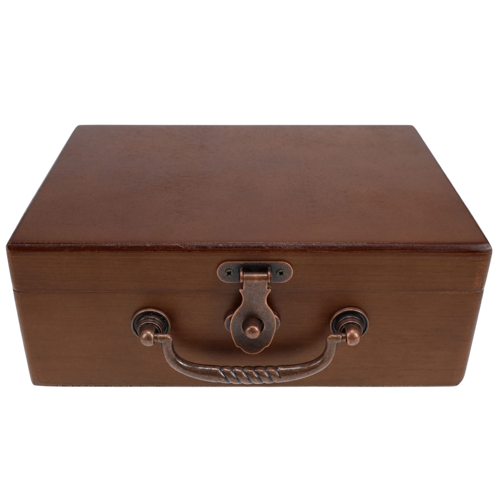 WE Games Board Game with Dice, 9 Numbers, in Walnut Stain Wooden Box, 8.75 in