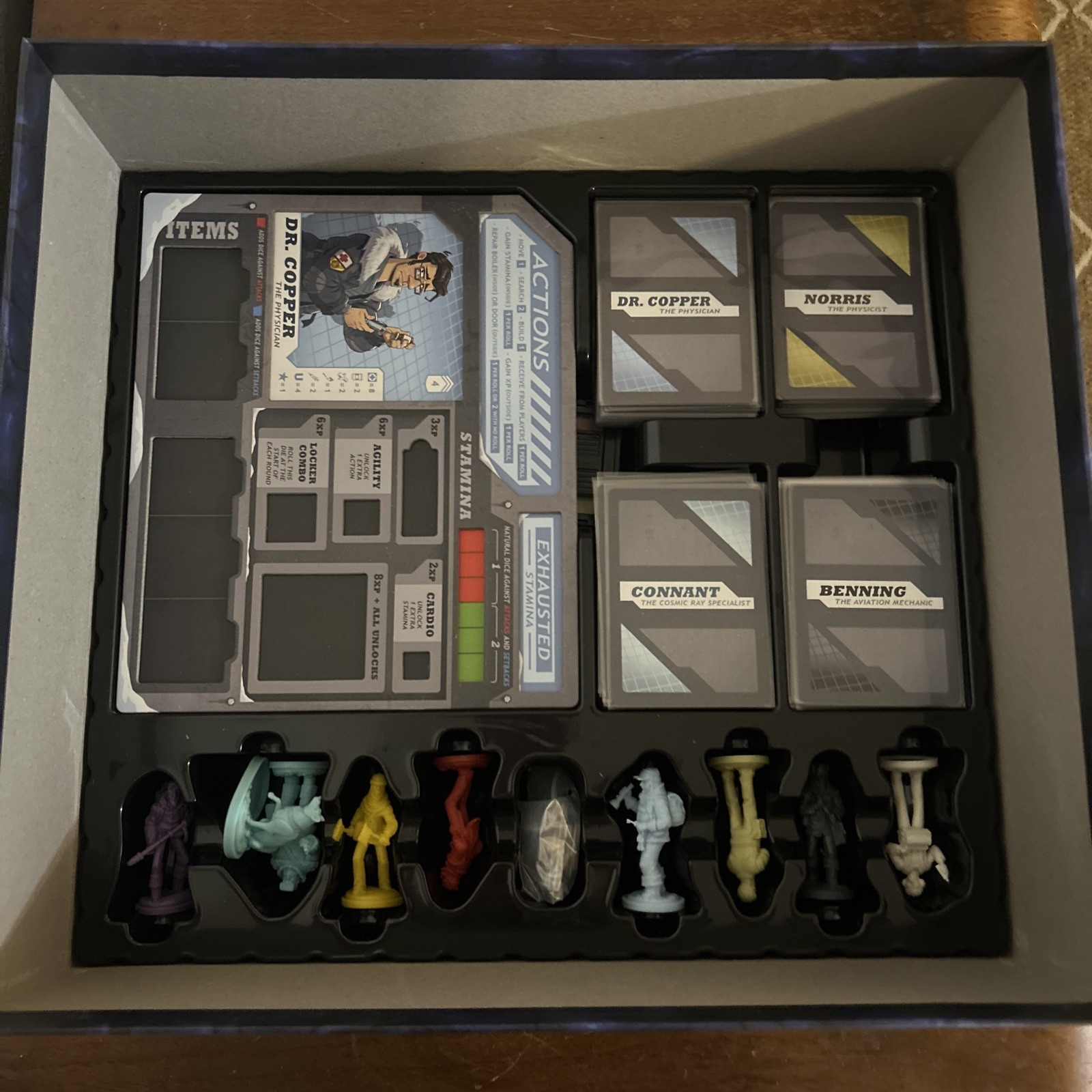 Who Goes There? 2nd Ed Board Game Kickstarter Deluxe Certifiable Studios CIB EUC