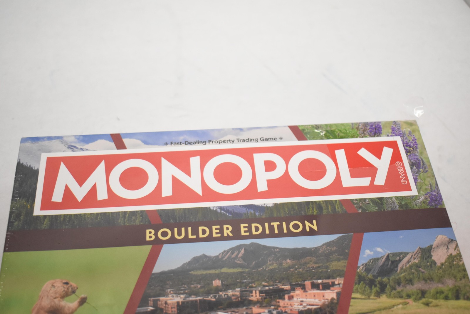 Monopoly Boulder Edition Board Game New Sealed Ages 8+ Made In USA Top Trumps