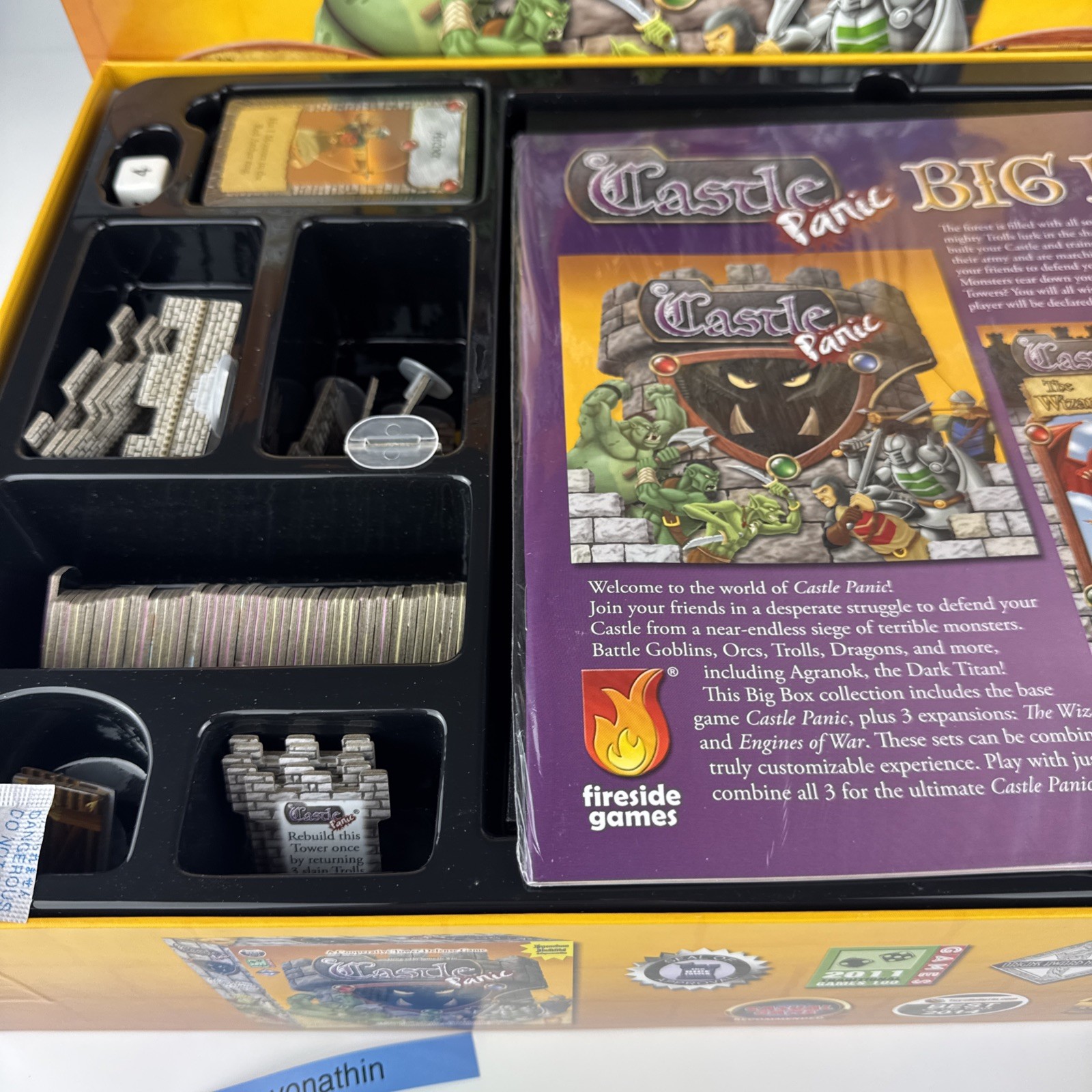 Castle Panic Big Box Game 2019 Includes Base Game And 3 Expansions – Complete