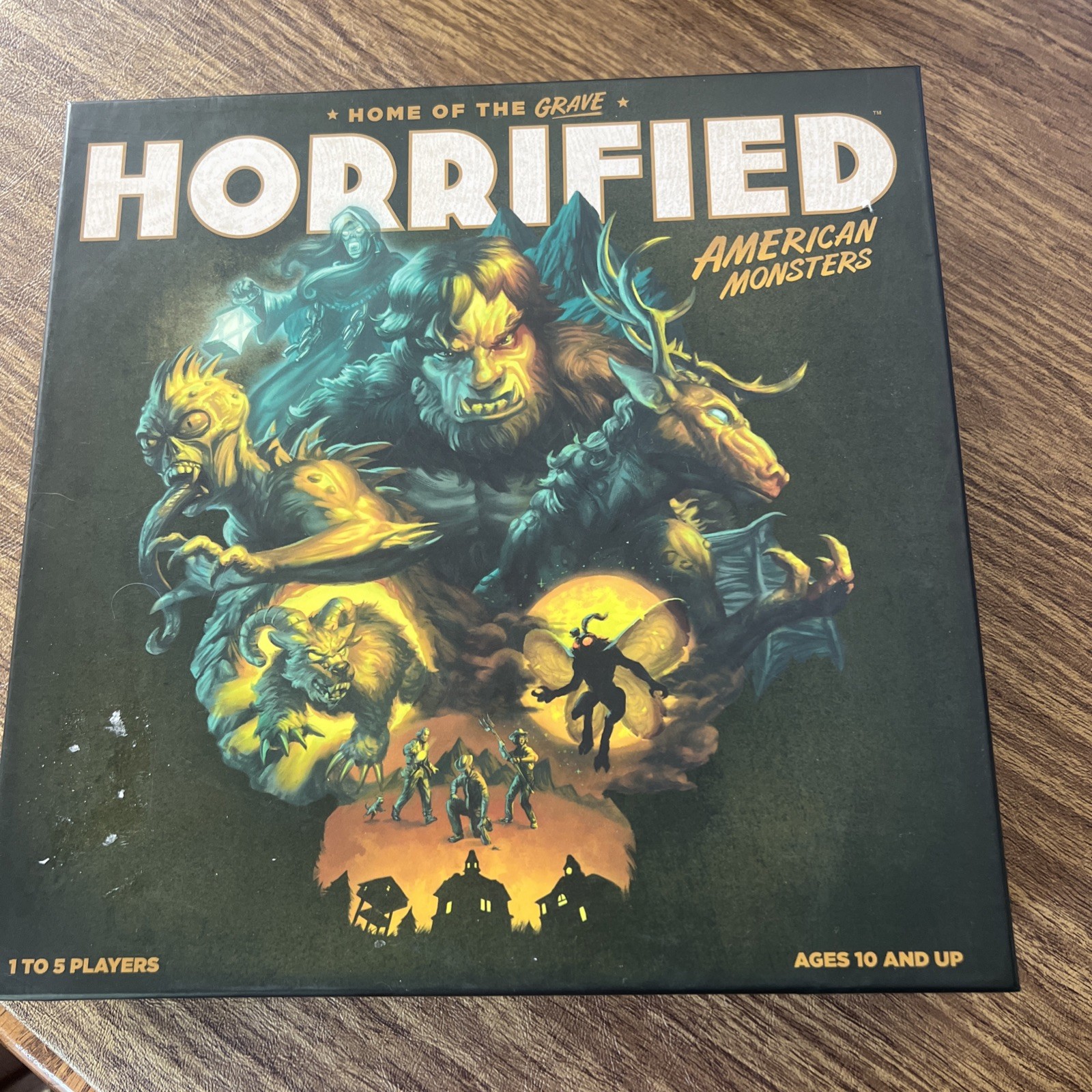 Horrified American Monsters Strategy Board Game by Ravensburger Games Complete