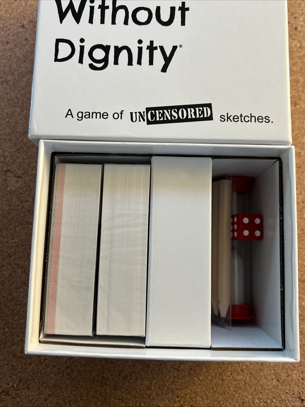 Drawing Without Dignity Game Uncensored Sketches Ages 17+ (Unsealed/Never Used)