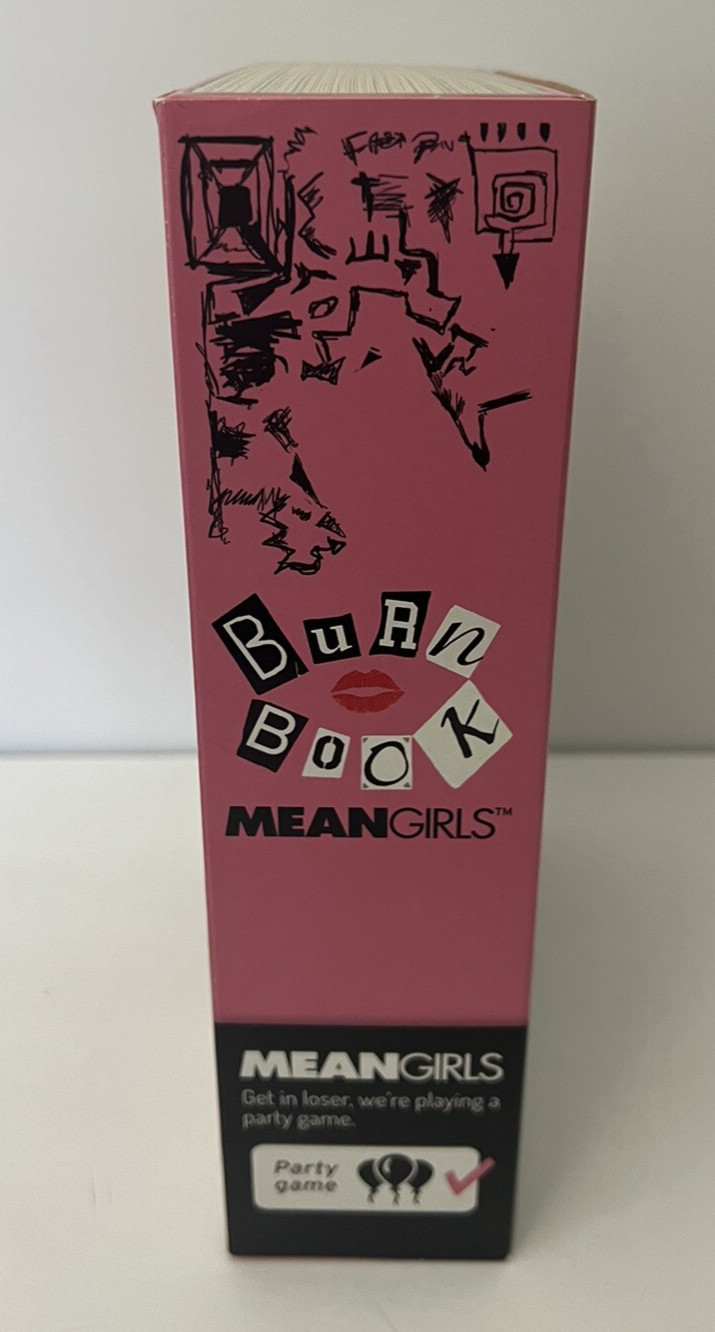 MEAN GIRLS Burn Book A Party Game Board Game Brand New! As seen on TIKTOK 14+