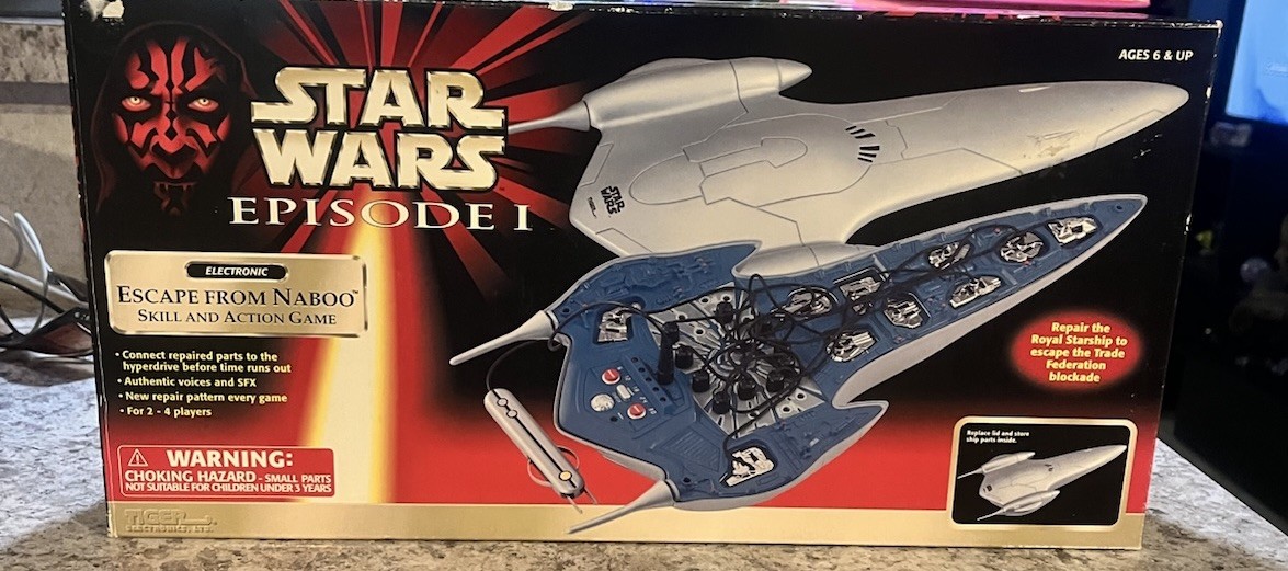 Lot Of Star Wars Electronic Skill and Action Games