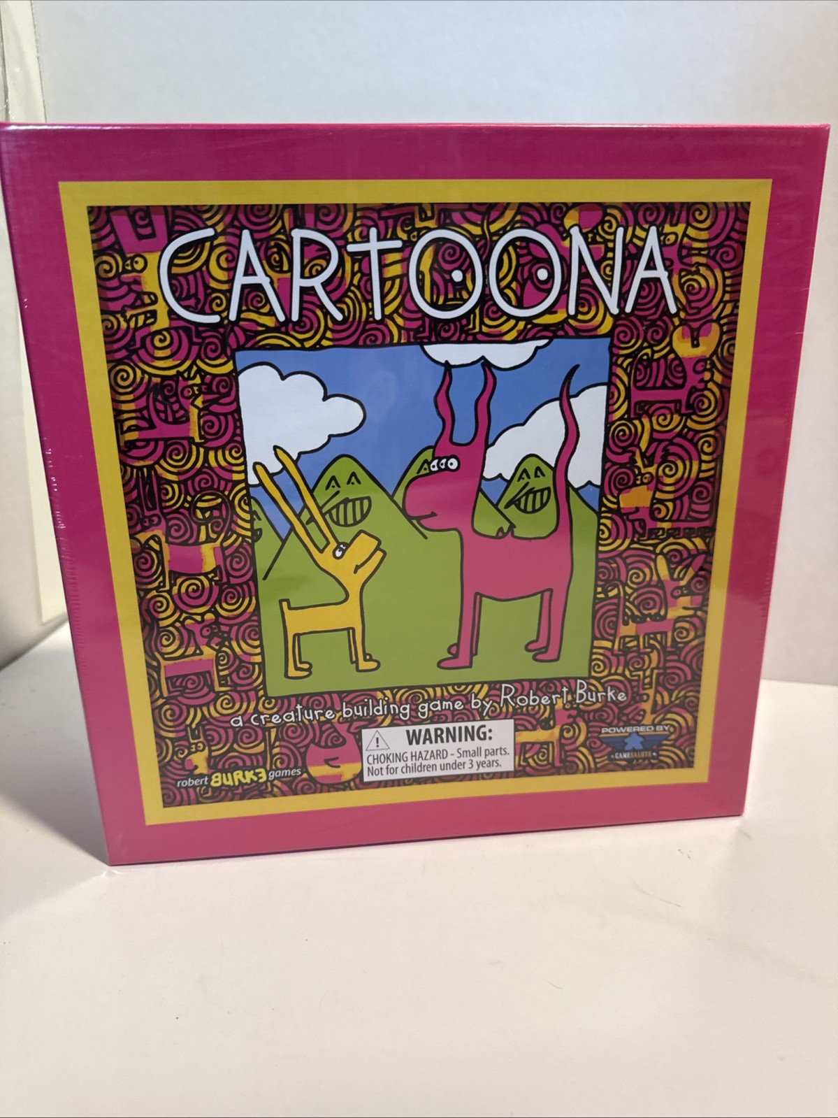 Cartoona Creature Building Game – Robert Burke Gamesalute New W/expansions