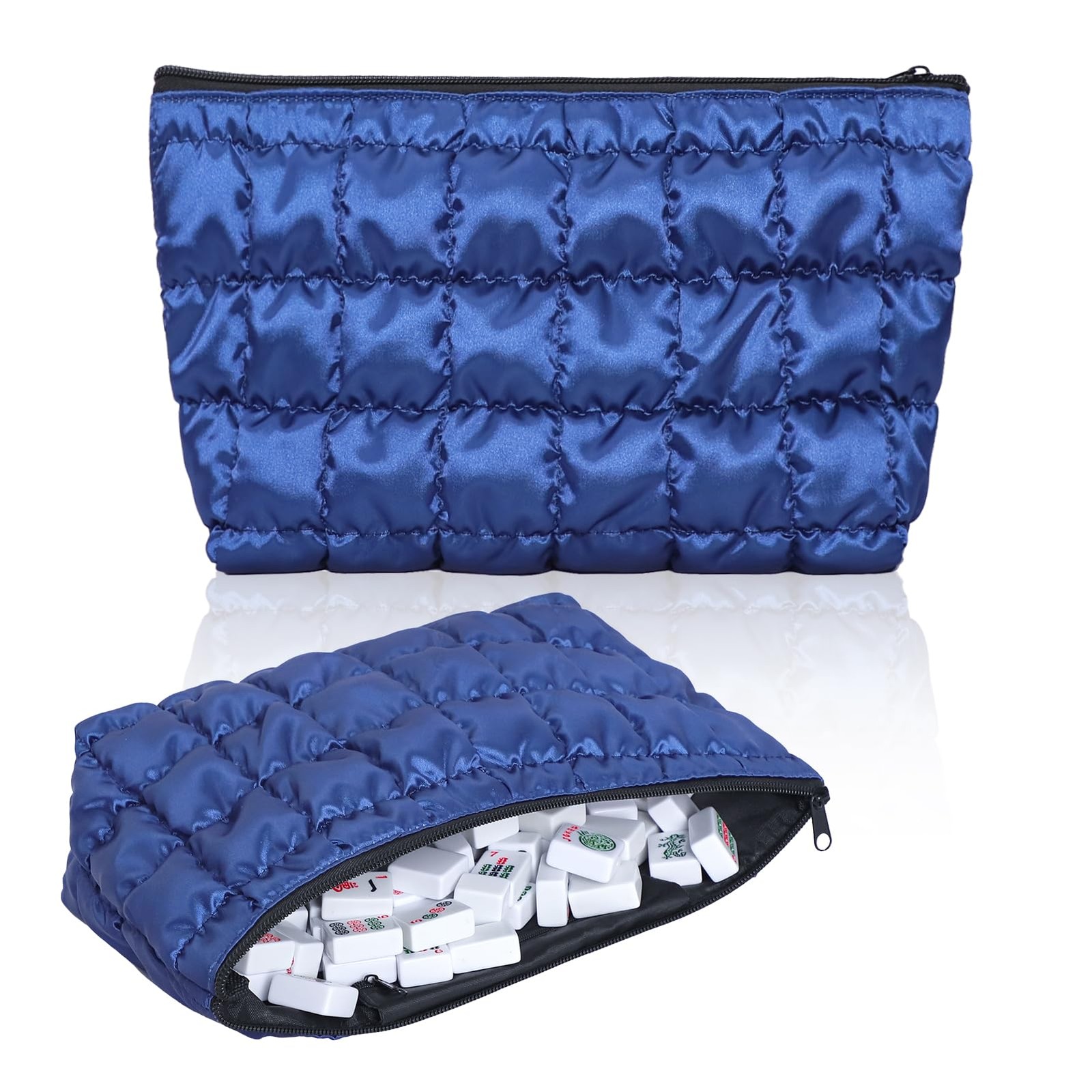 Empty Mahjong Tiles Bag, Thickened Mahjong Bag for 166 Mahjong Tile Set (Case…