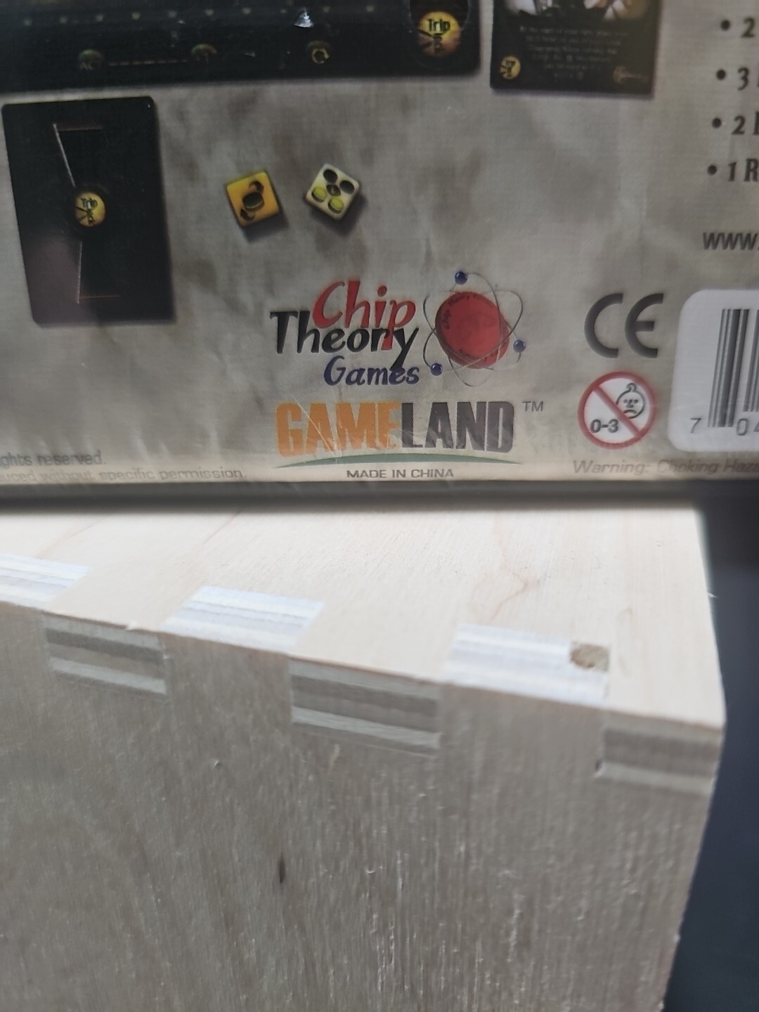 TRIPLOCK Board Game from Chip Theory Games – Brand New, Factory-Sealed Trip Lock