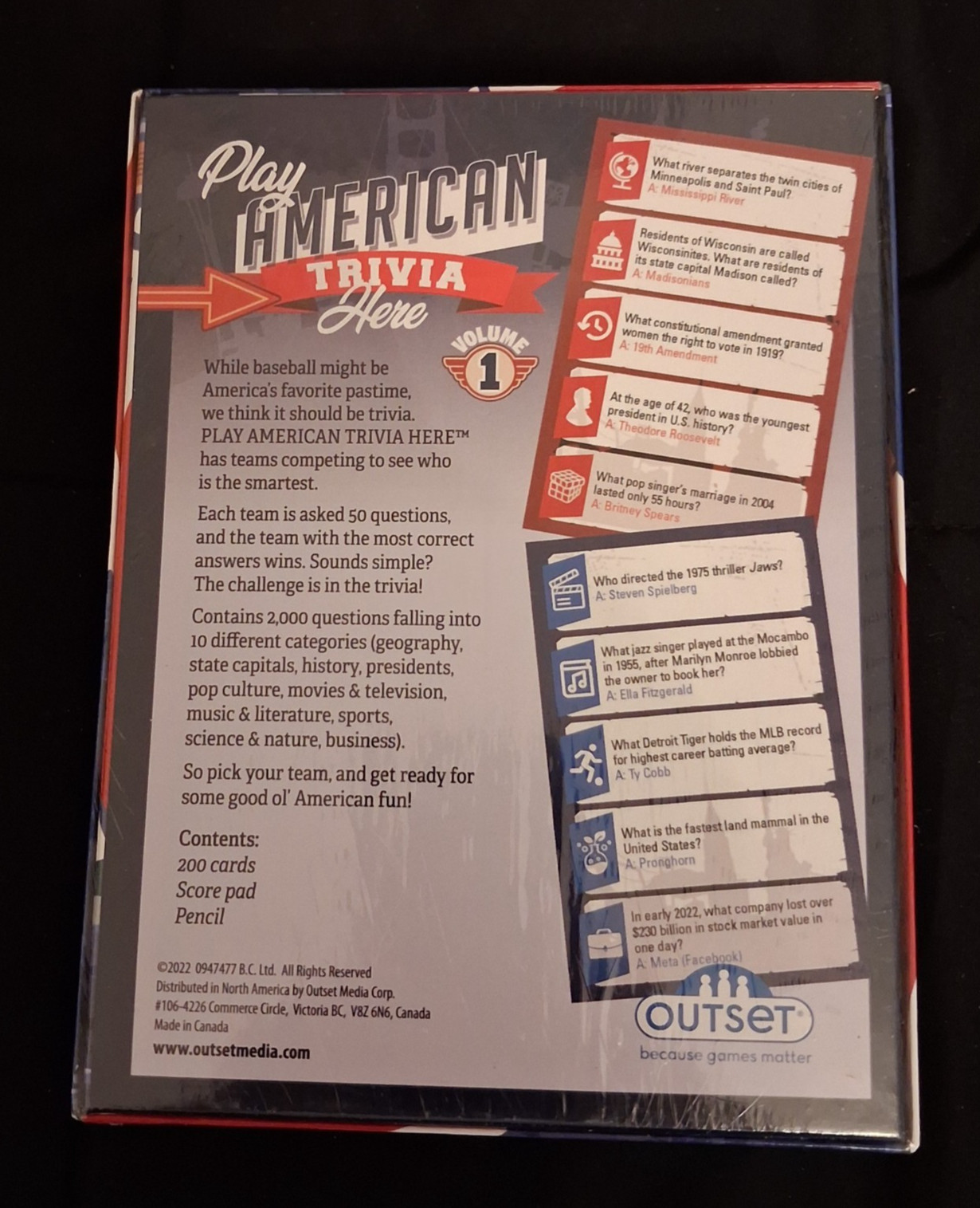 Play Trivia Here – The Themed Party Game for Ages 12 and up