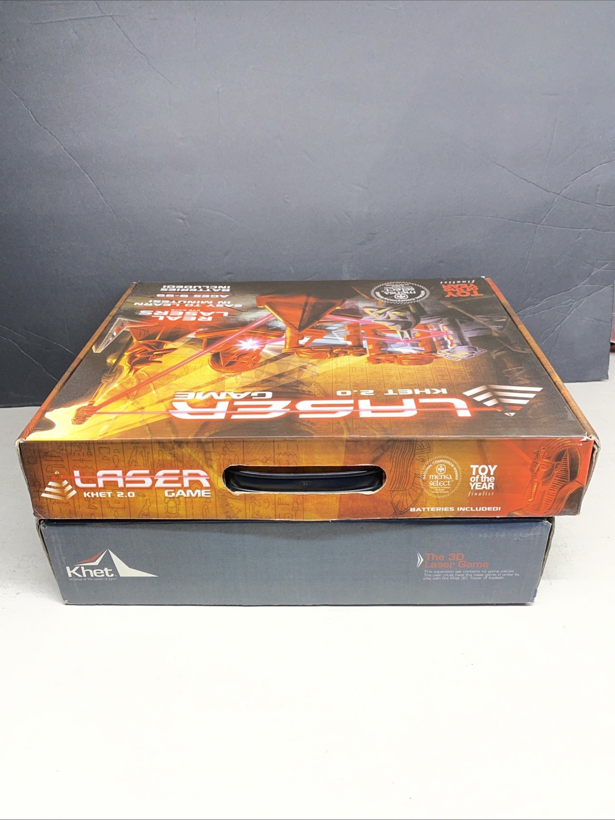 LASER KHET 2.0 Strategy Board Game w/ 3D Tower of Kadesh Expansion