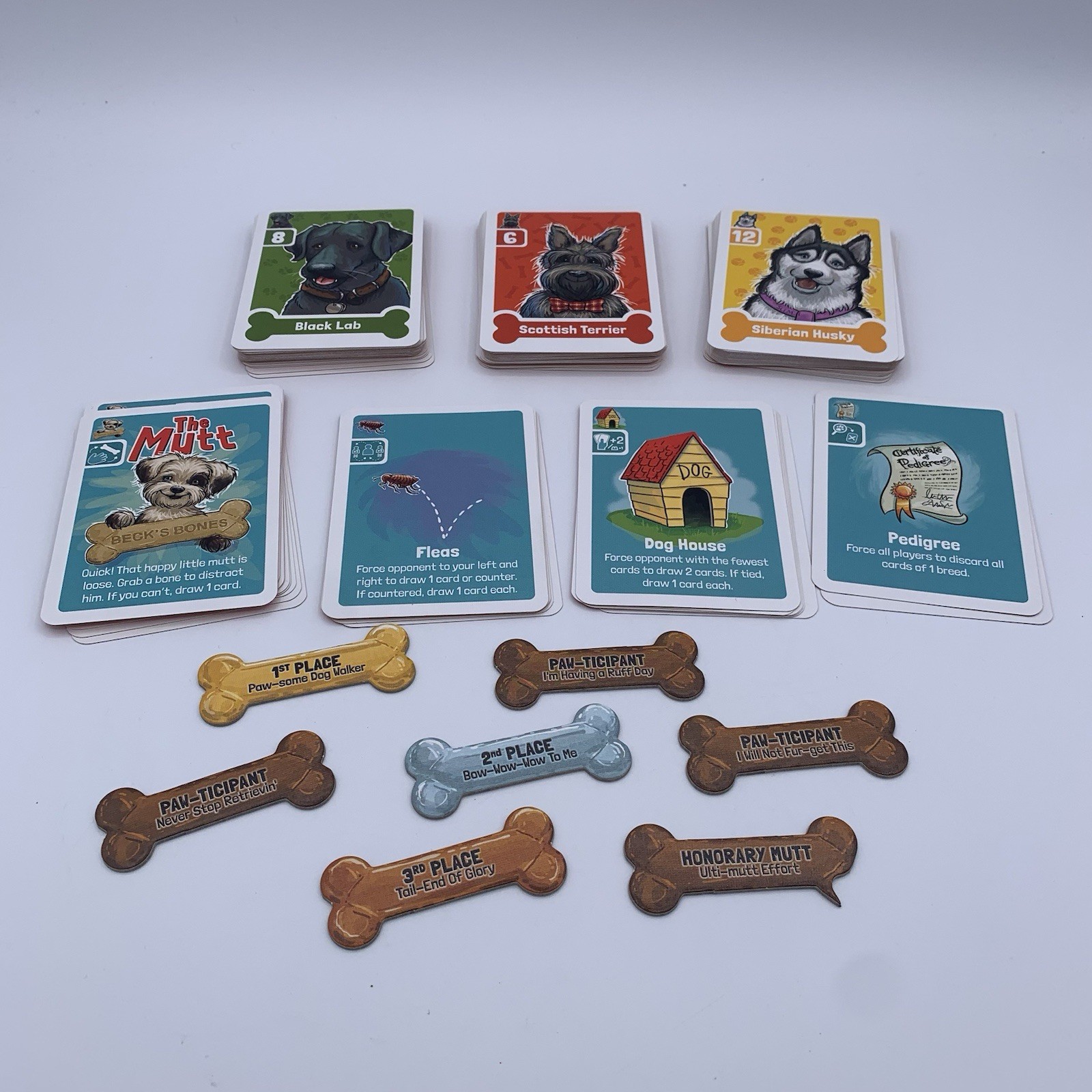 Grandpa Beck’s Nuts About Mutts Dog Card Game 2019 COMPLETE A Howling Good Time