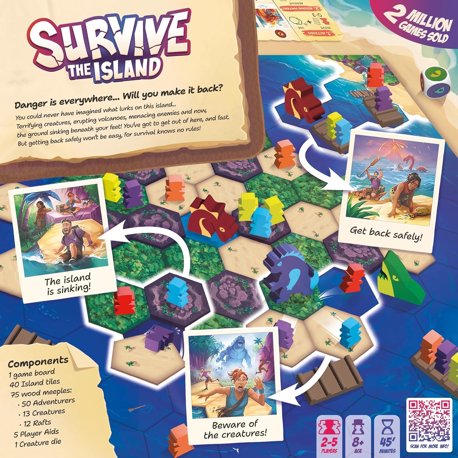 Zygomatic: Survive The Island – Board Game