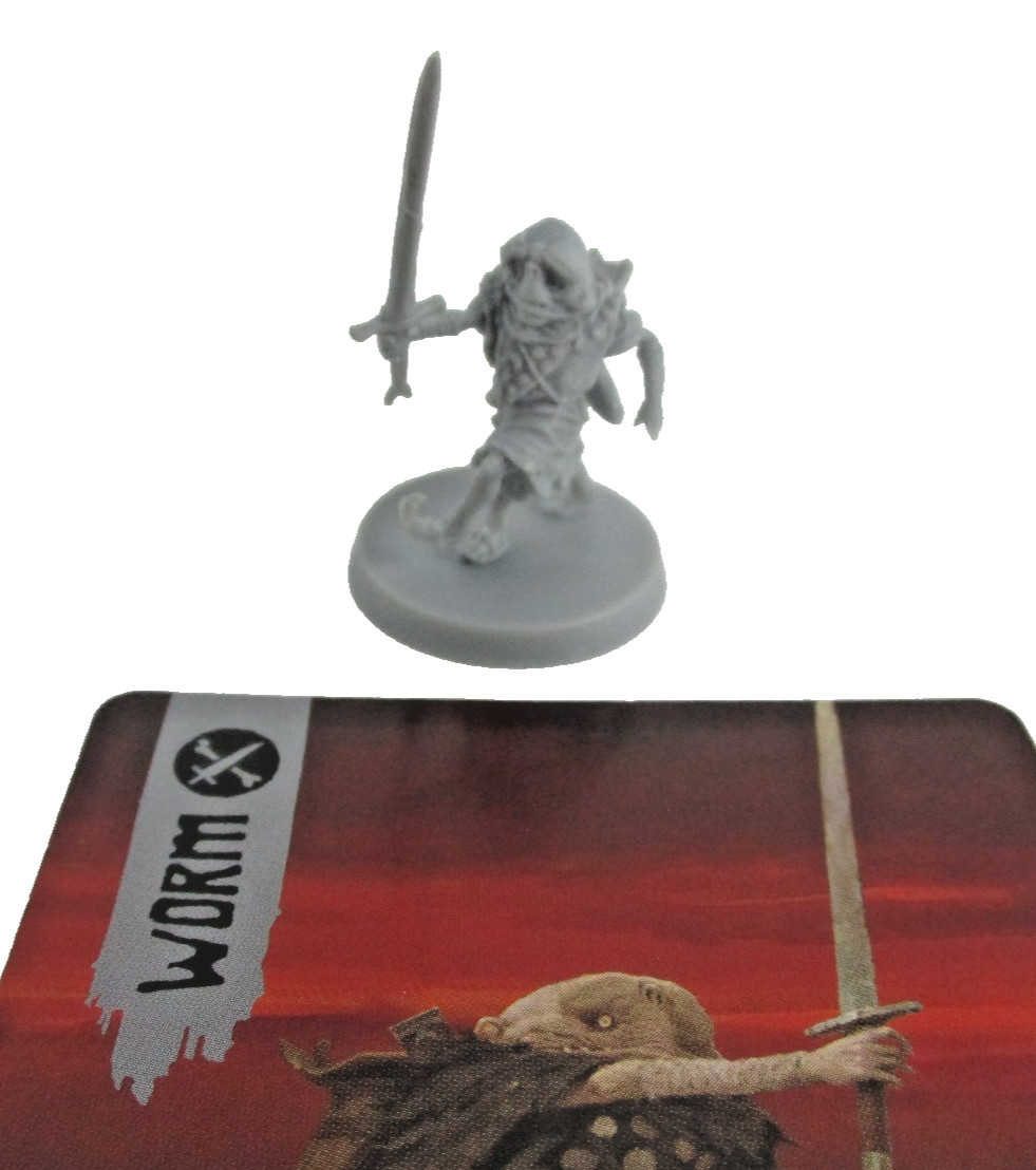 HATE: The Board Game WORM Mercenary Mini & Card NEW!!