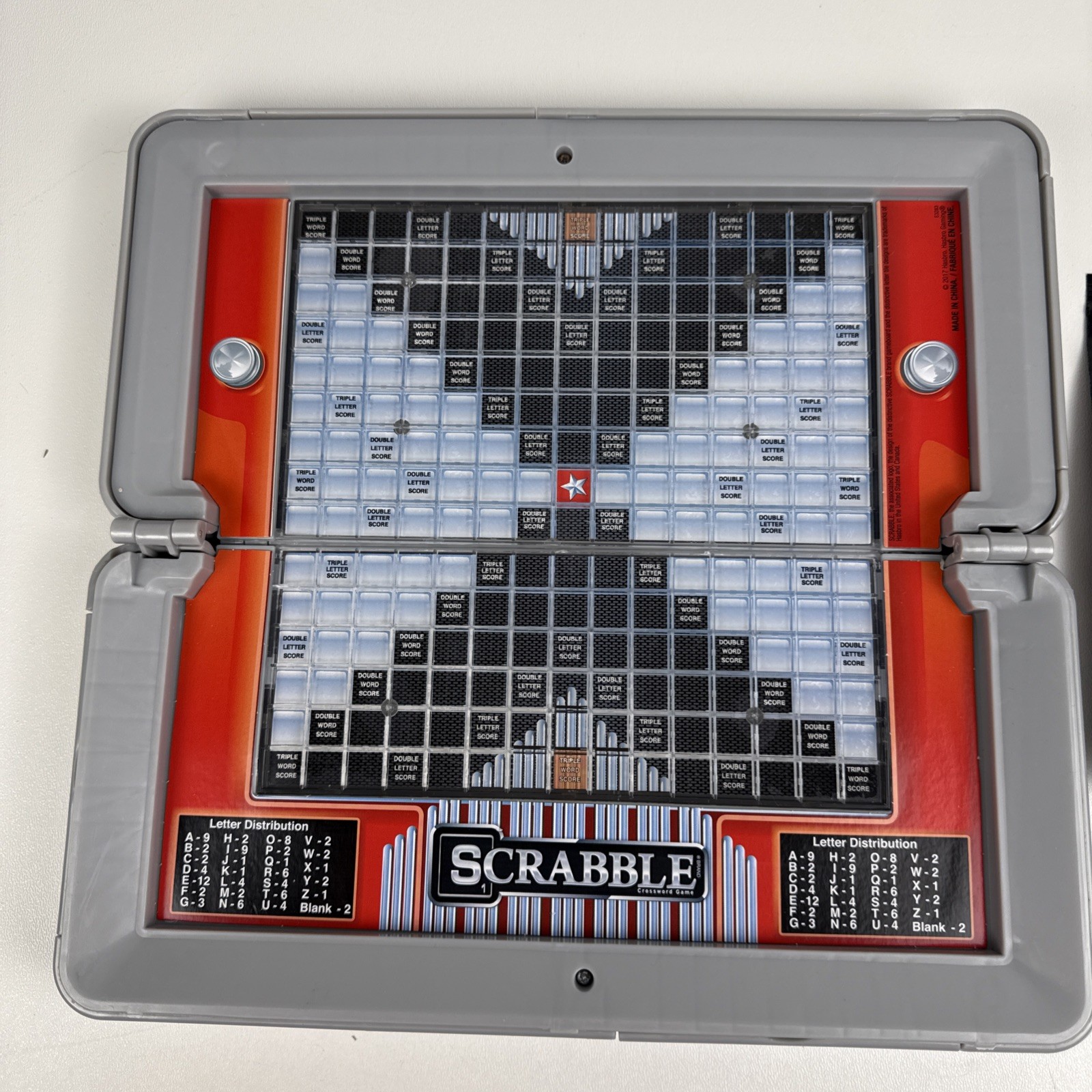 Scabble Crossword Game Hasbro Gaming Road Trip Series 2018 100% Complete Travel