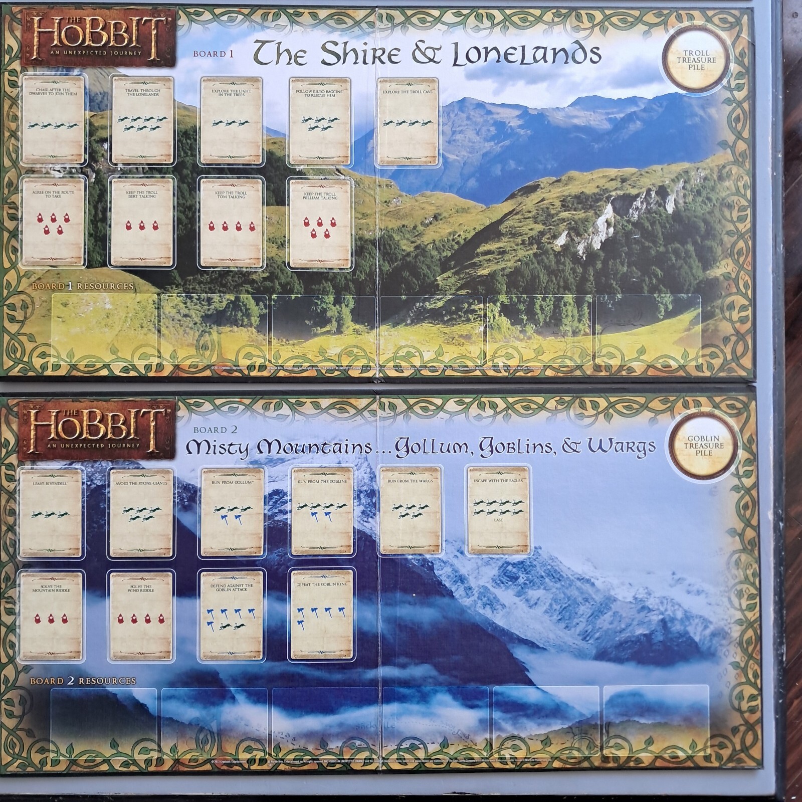 Cryptozoic THE HOBBIT AN UNEXPECTED JOURNEY Board Game – Epic Middle-Earth