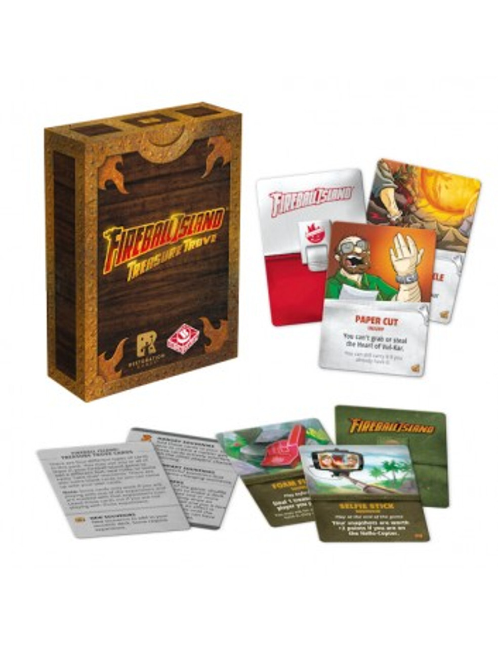 Fireball Island Treasure Trove Campaign Kickstarter Promo New Sealed