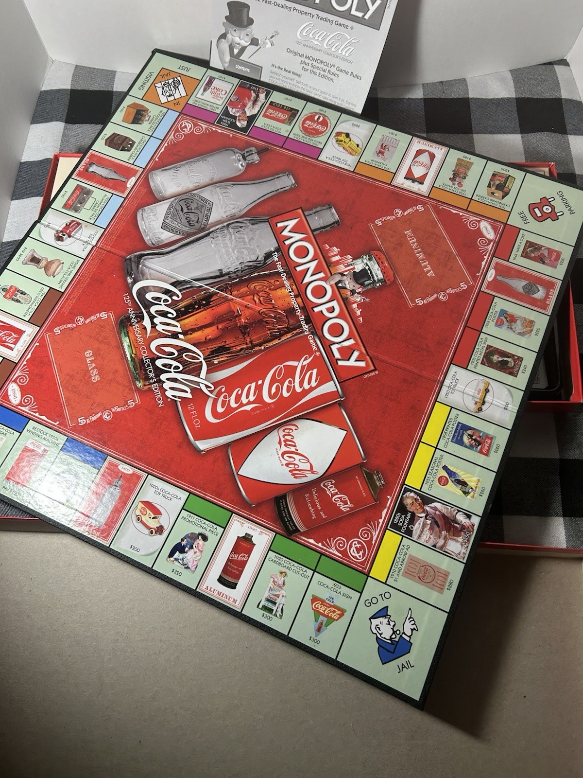 Monopoly- Coca Cola Collector’s Edition Board Game Complete