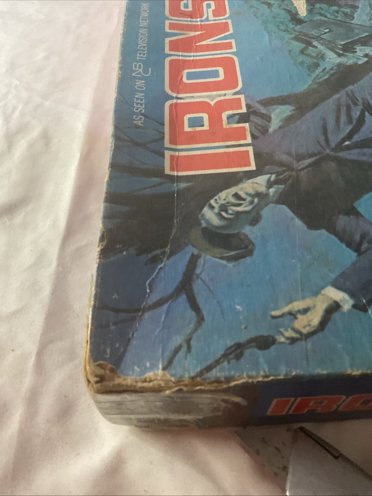 1967 IDEAL NBC IRONSIDE Board Game Based on TV Show Raymond Burr Rare