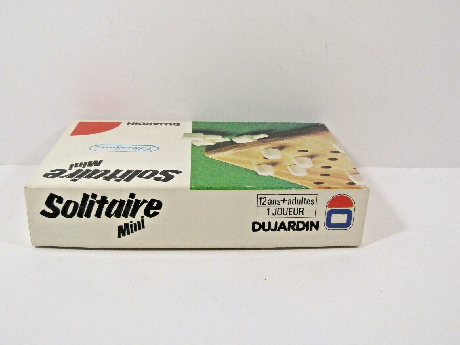 Vintage French Version 1970s Dujardin Classiques Solitaire Mini Peg Game Rare