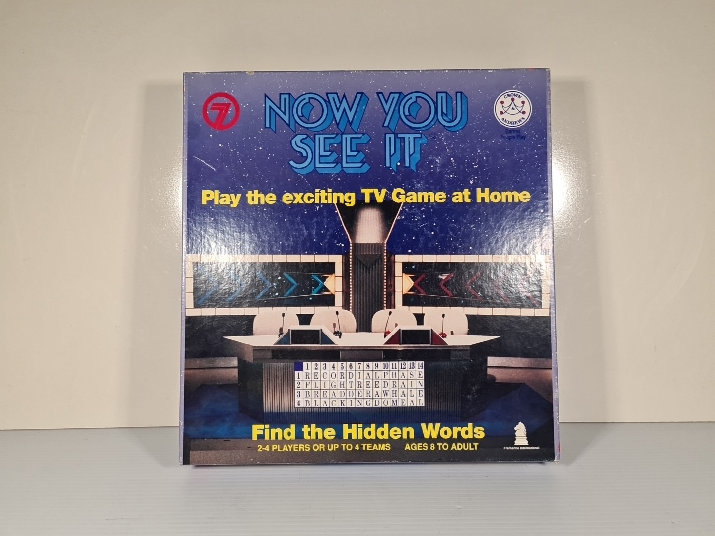 Vintage Now You See It Board Game Channel 7 Game Show Australia