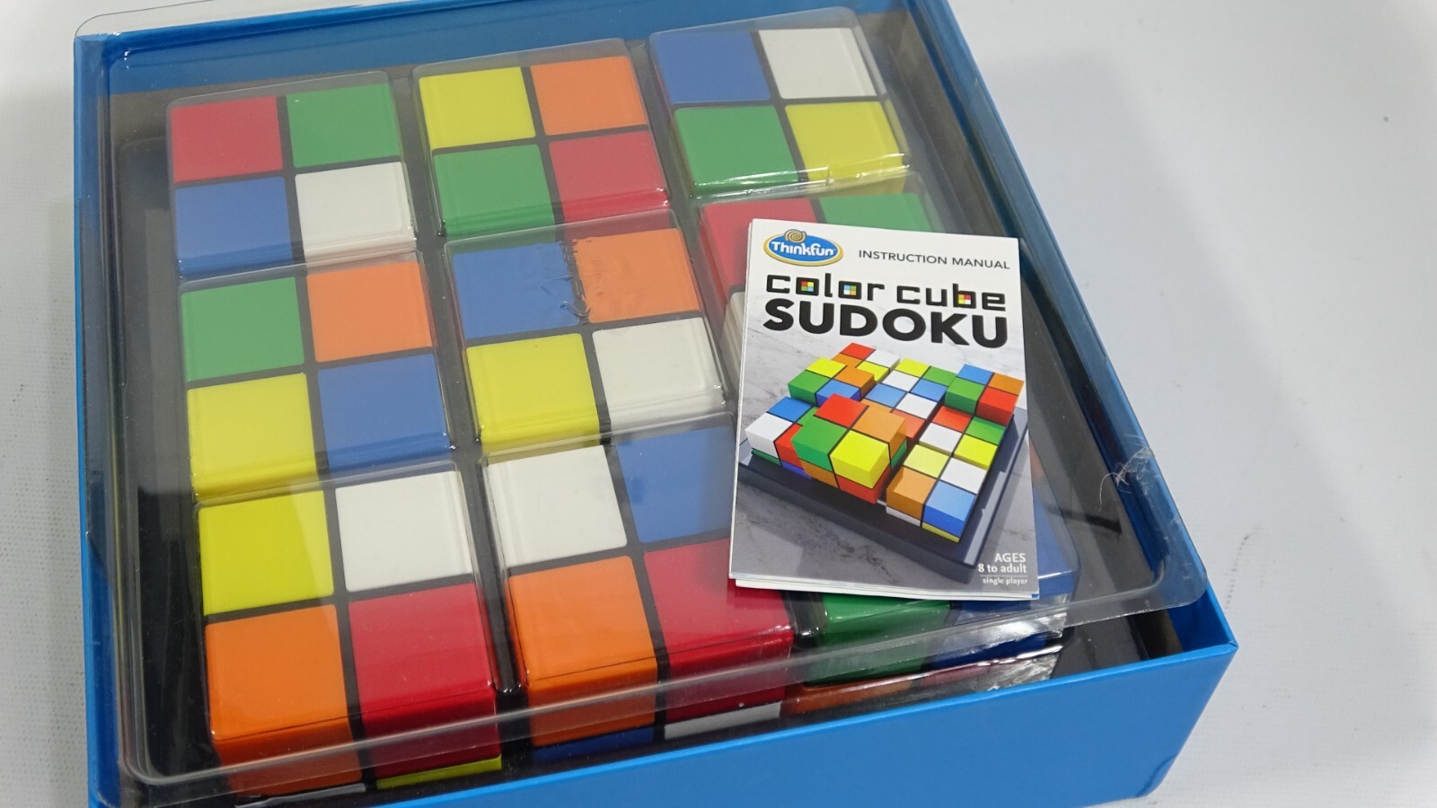 Color Cube Sudoku Flip The Cubes Solve The Puzzle Think Fun Game